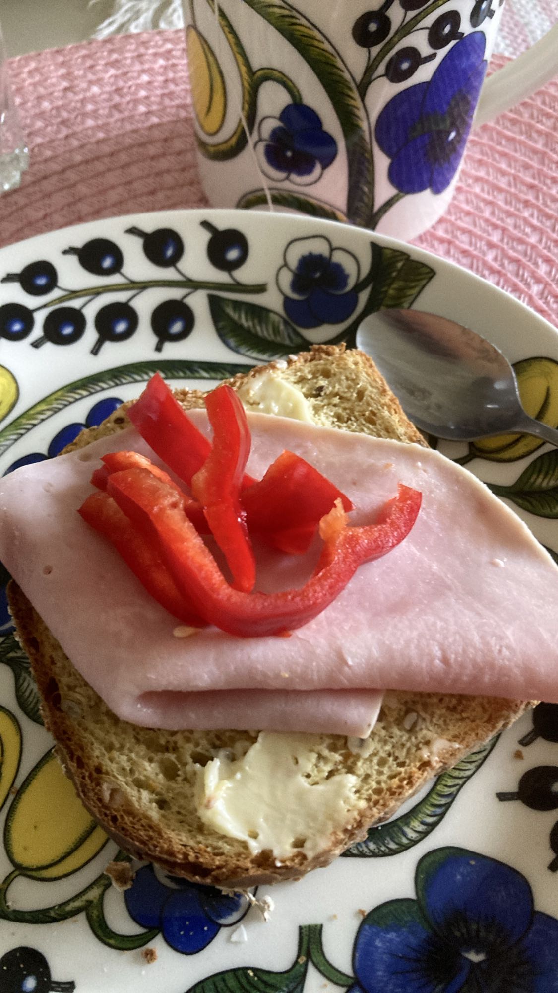 Smörgås med skinka