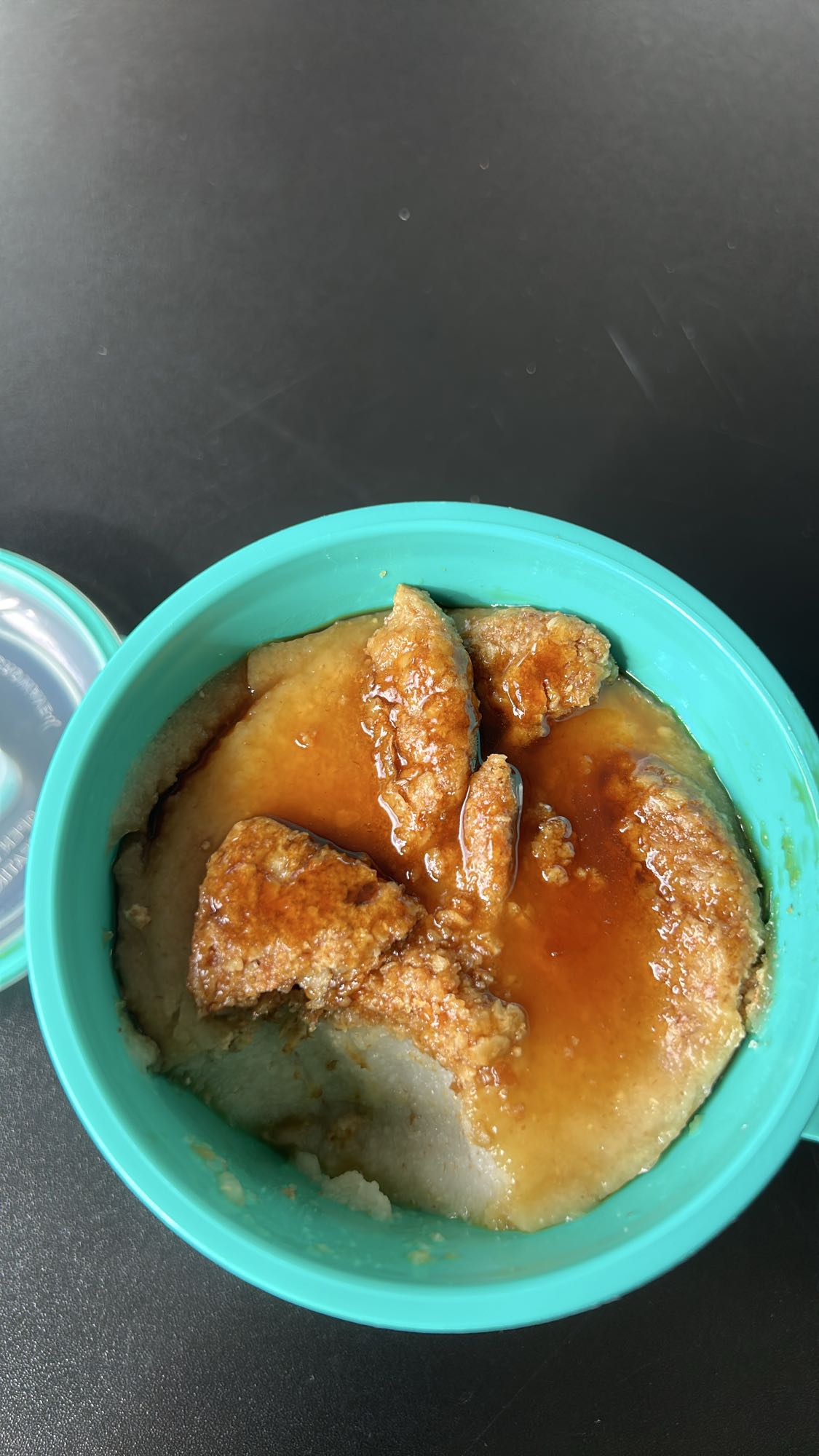atole con chicharrón