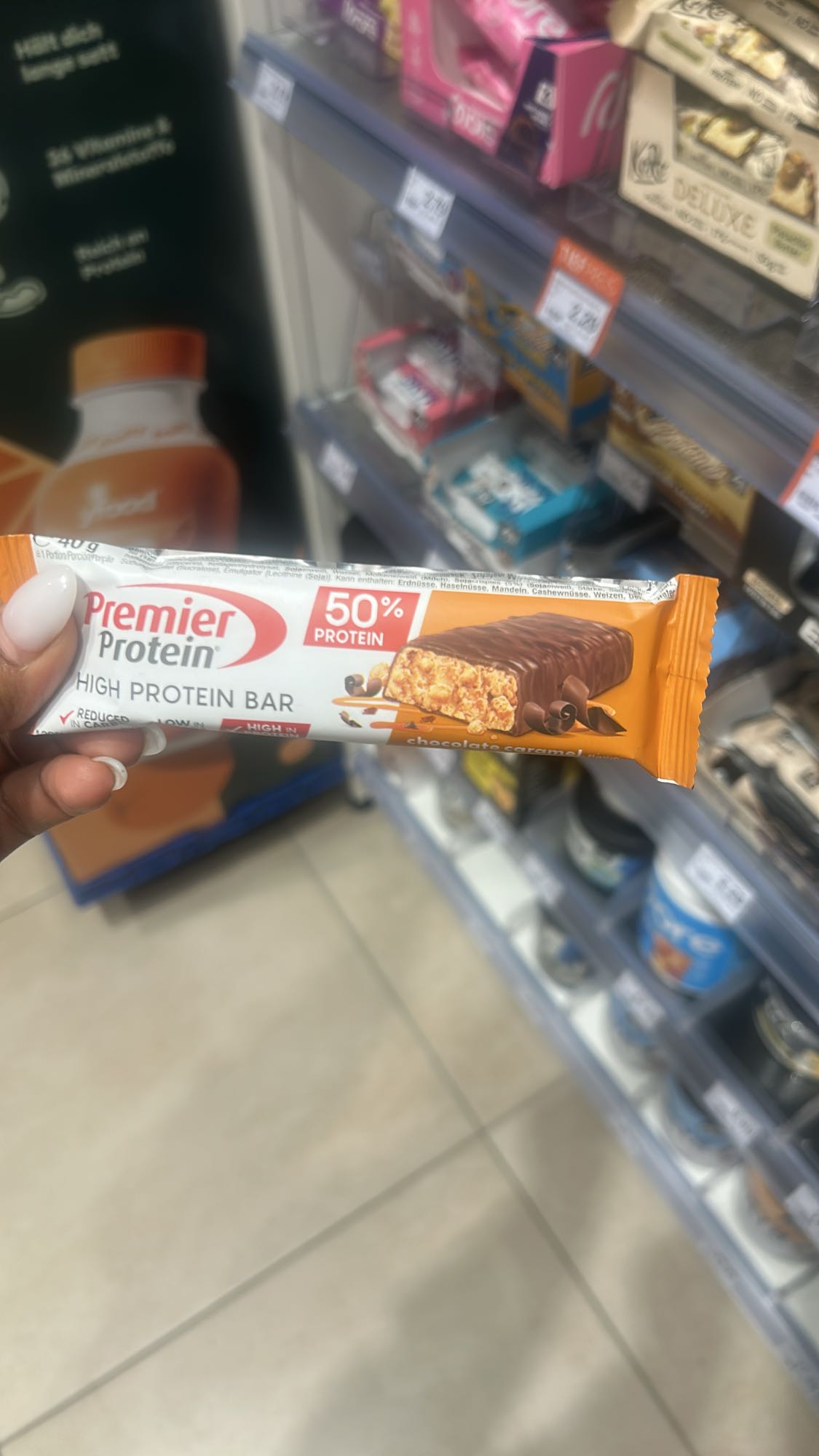 Proteinriegel Schoko