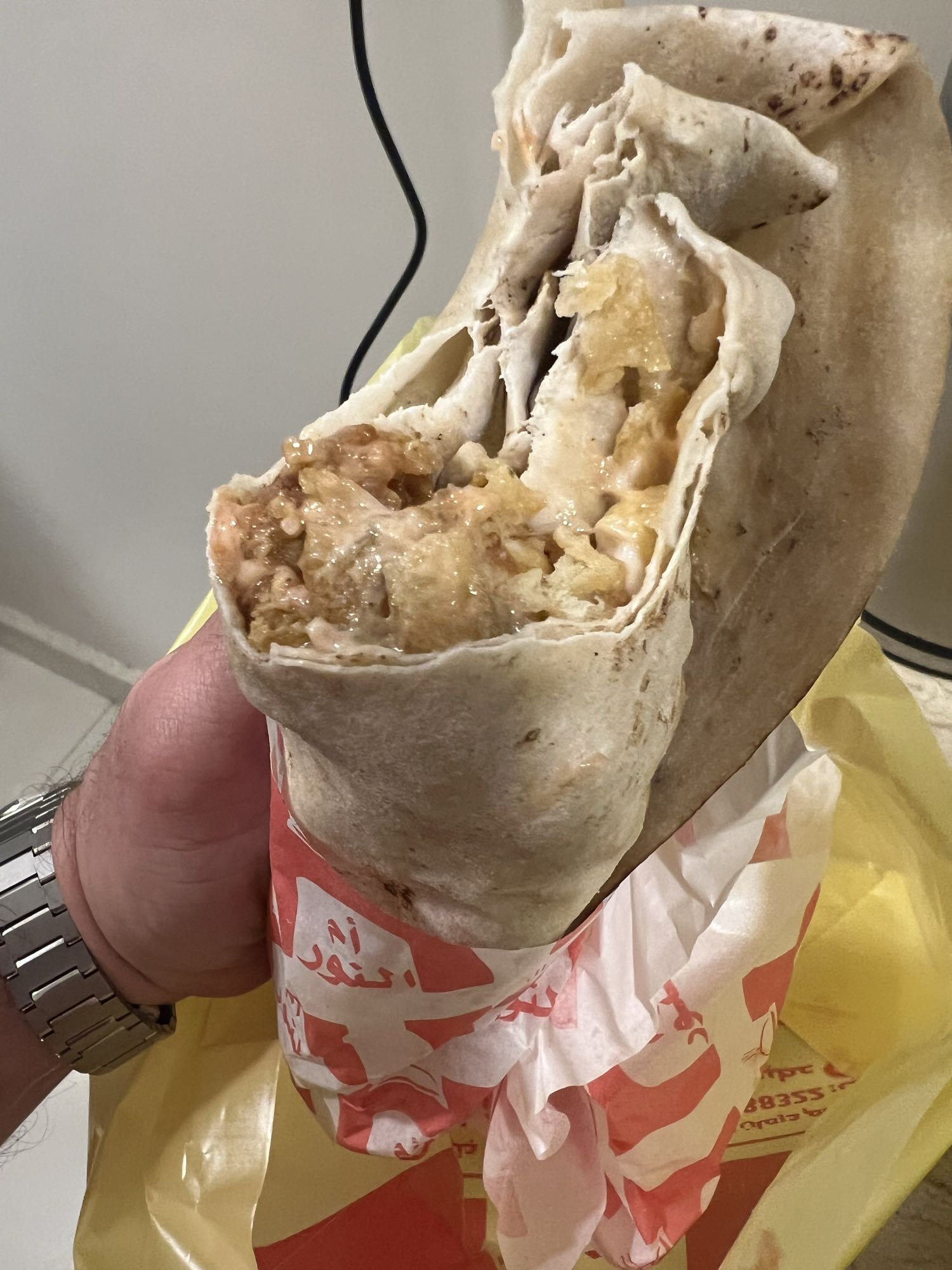 Chicken Cheese Wrap
