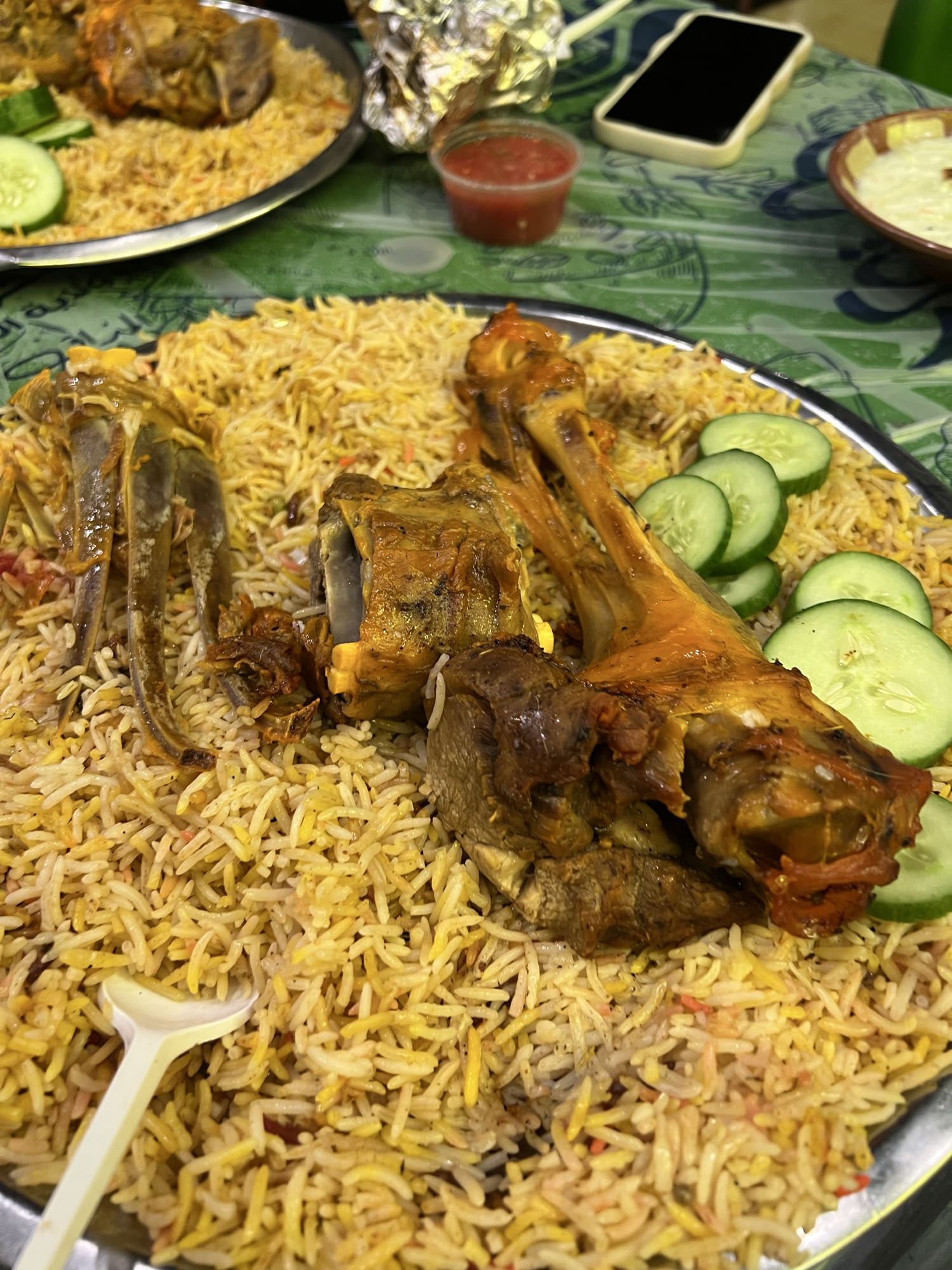 Mutton Biryani Platter