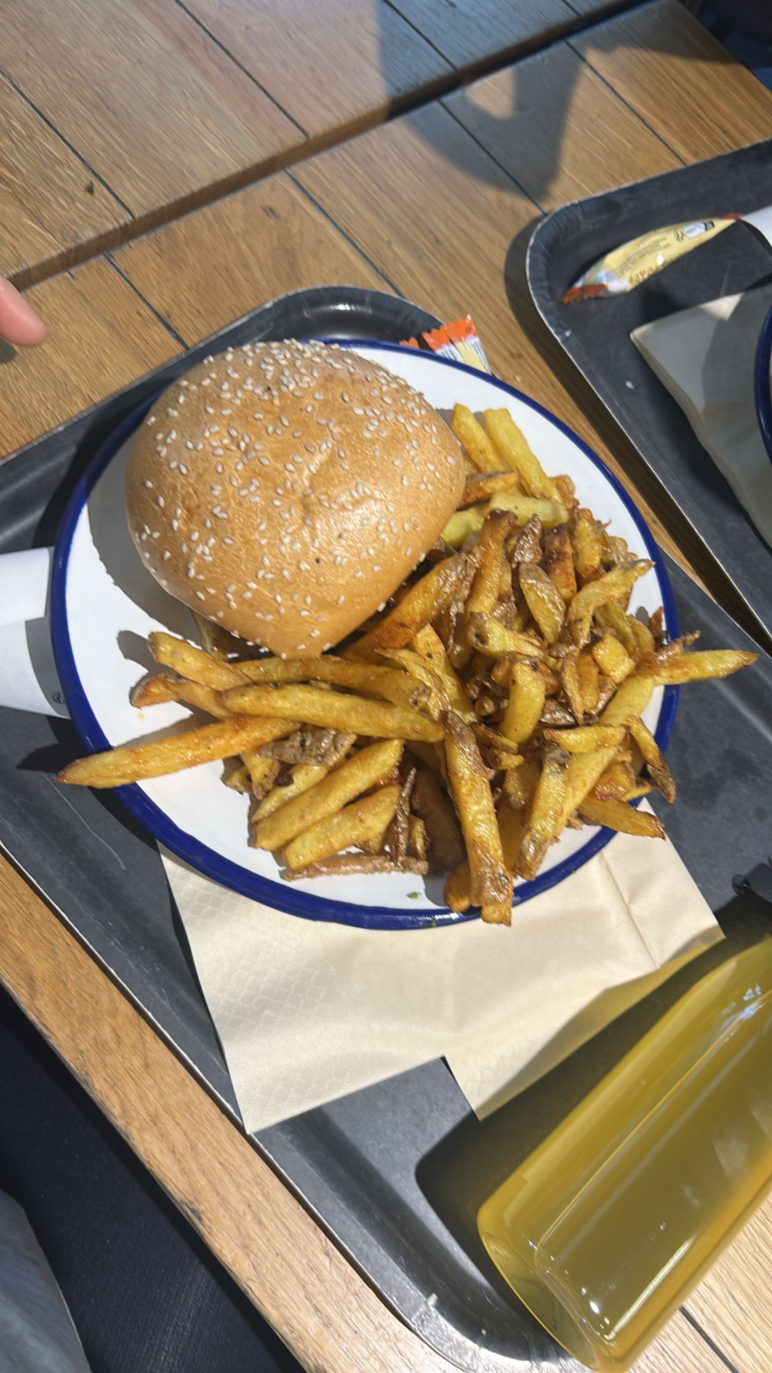 Burger frites