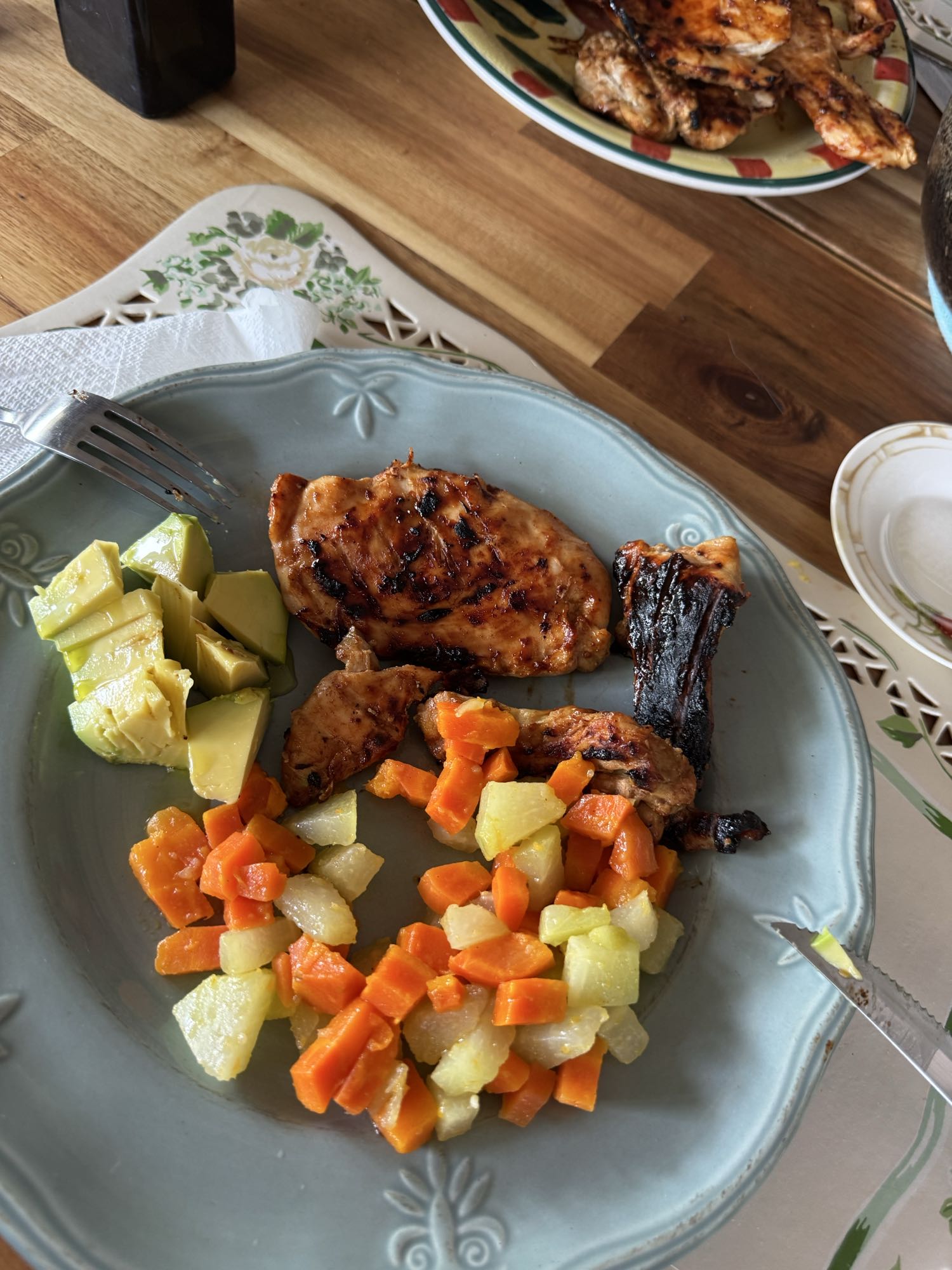 pollo a la parrilla