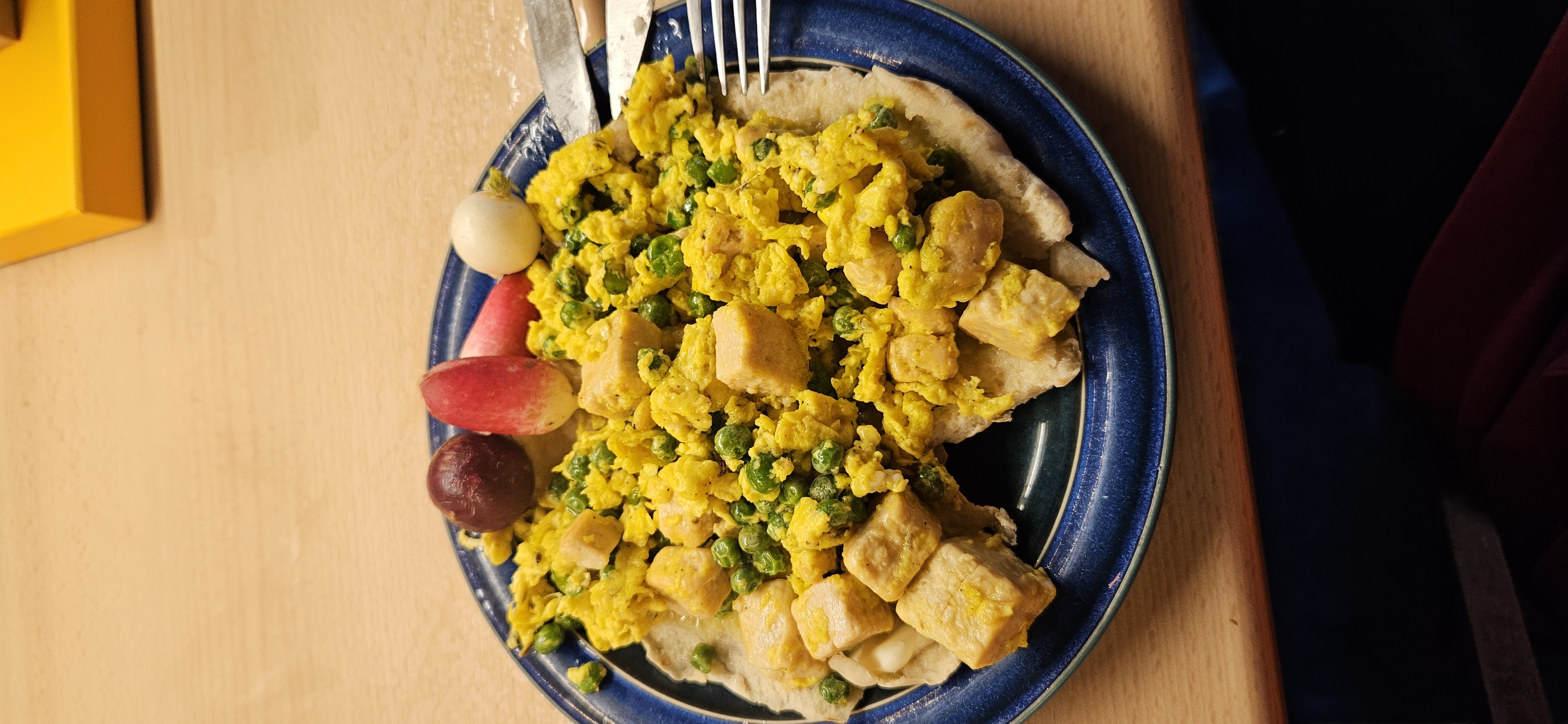 Quorn Egg Pita Bread