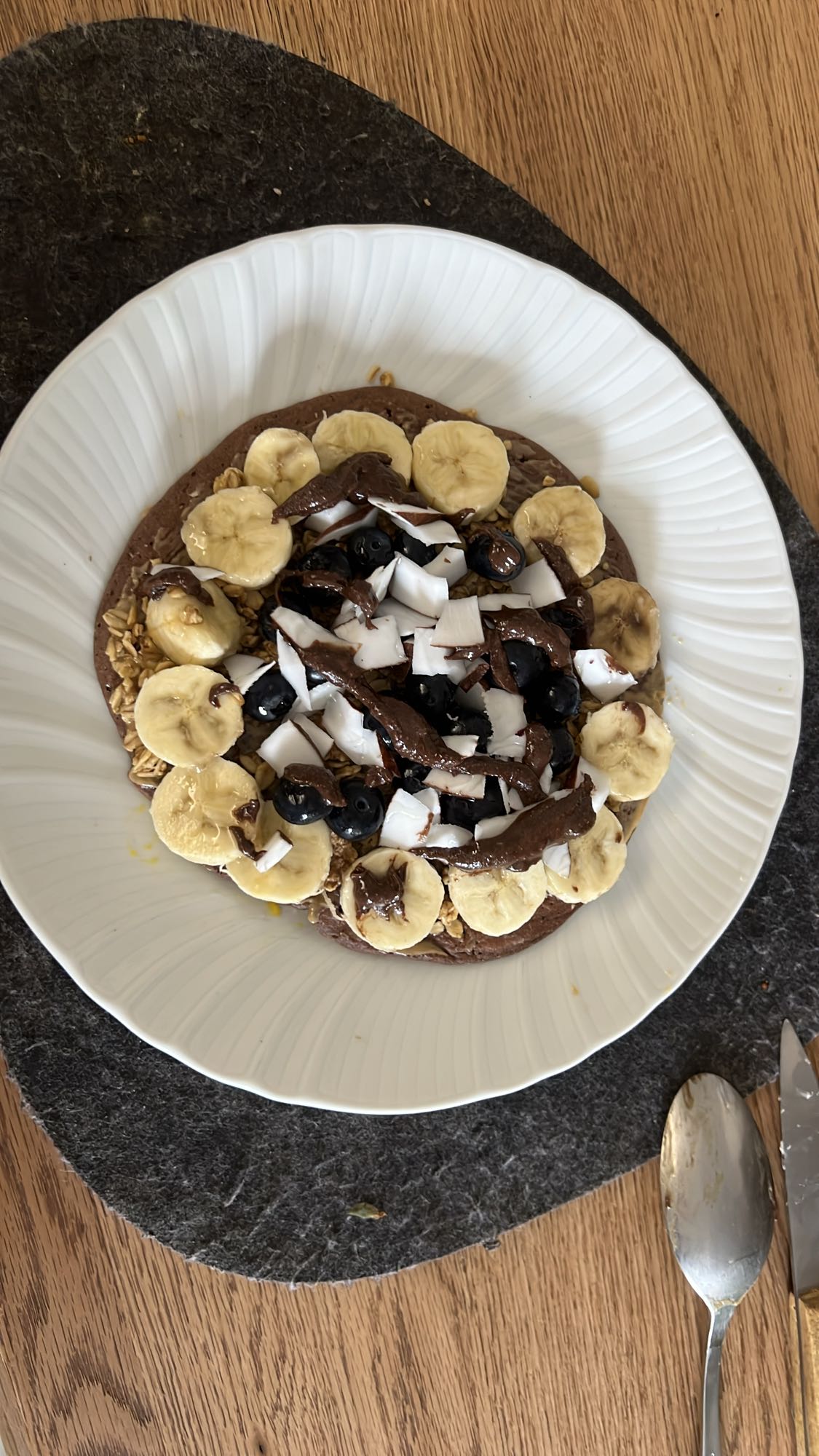 Smoothie bowl al cacao