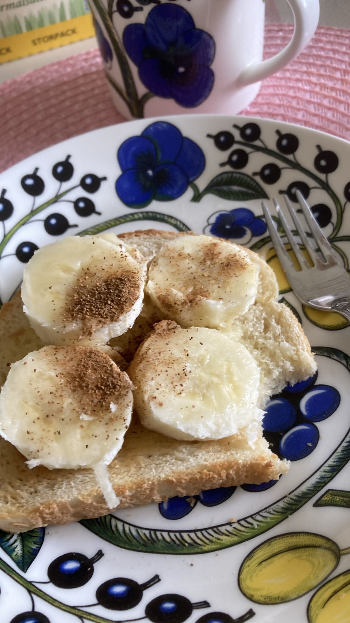 Bananmacka med kanel