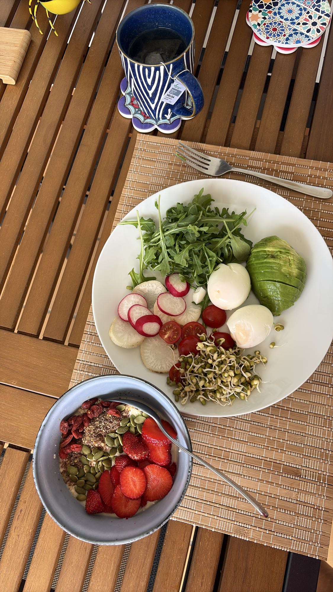 Healthy Breakfast Bowl with Overnight Oats