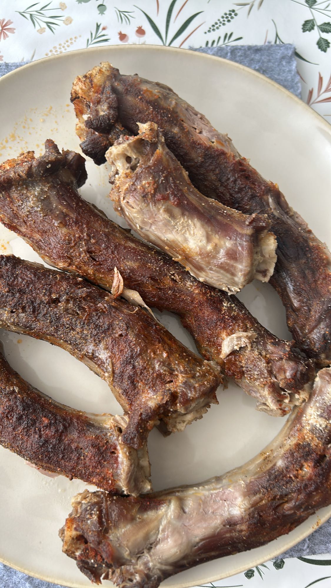 costillas de cordero