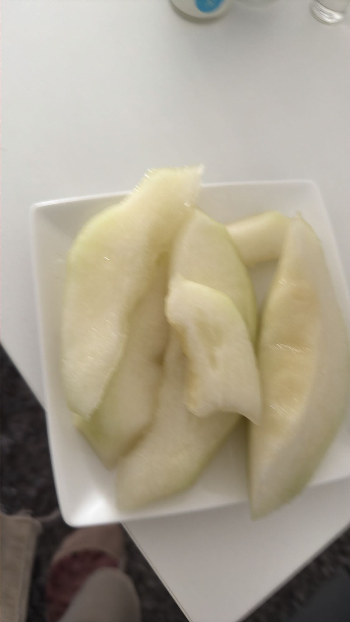 Honigmelonenstücke
