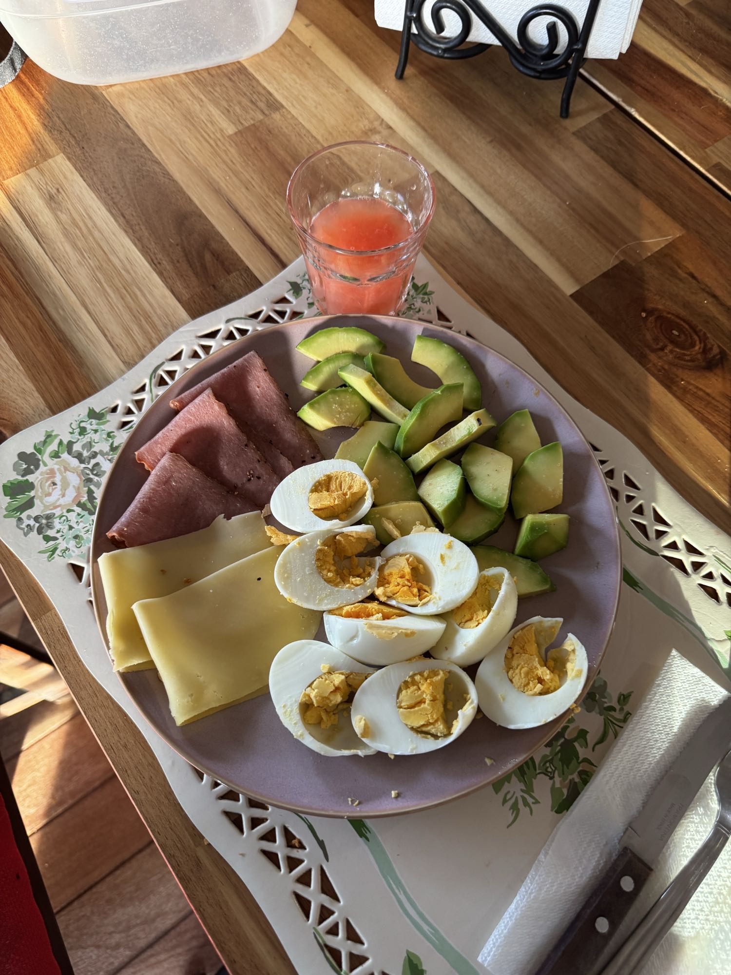 desayuno con huevo
