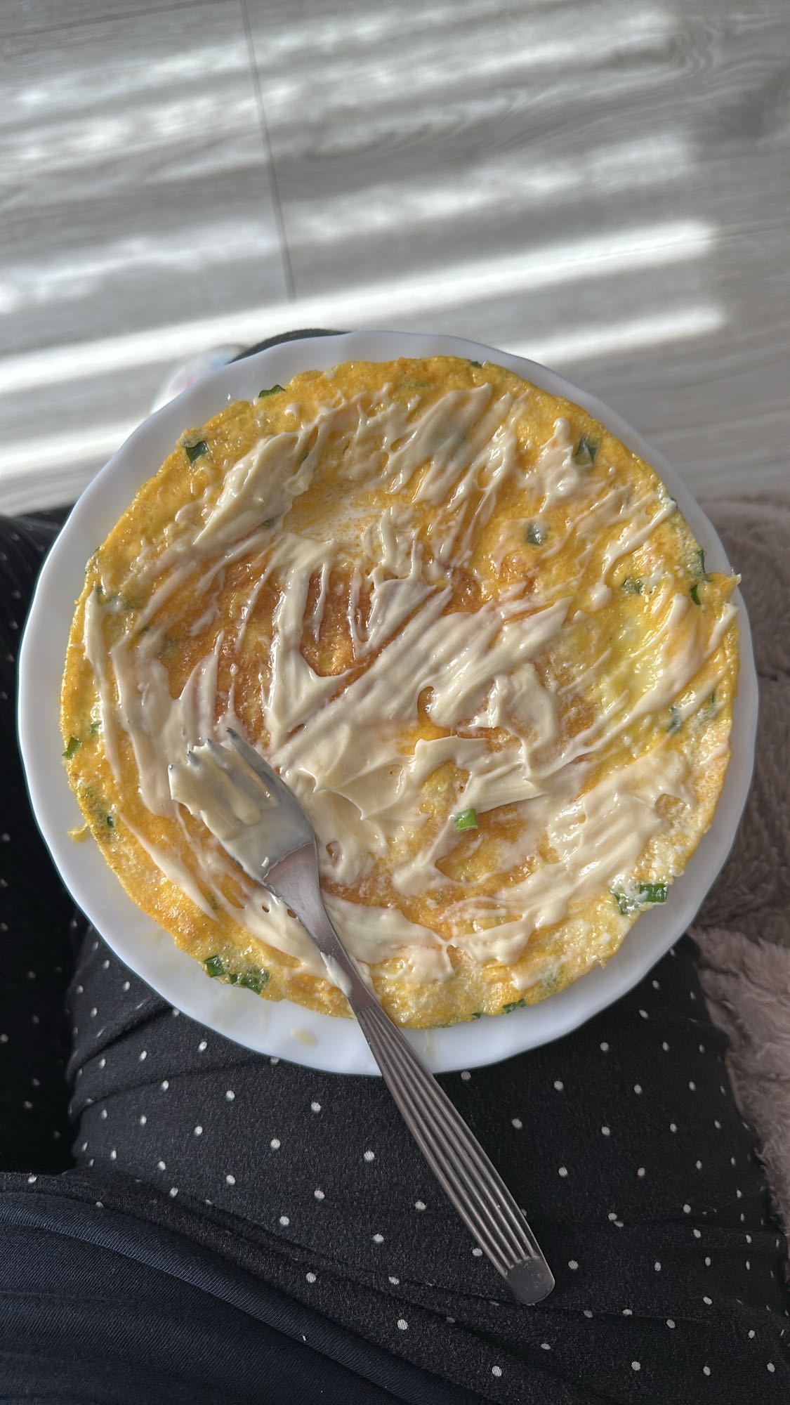 Omlet z majonezem