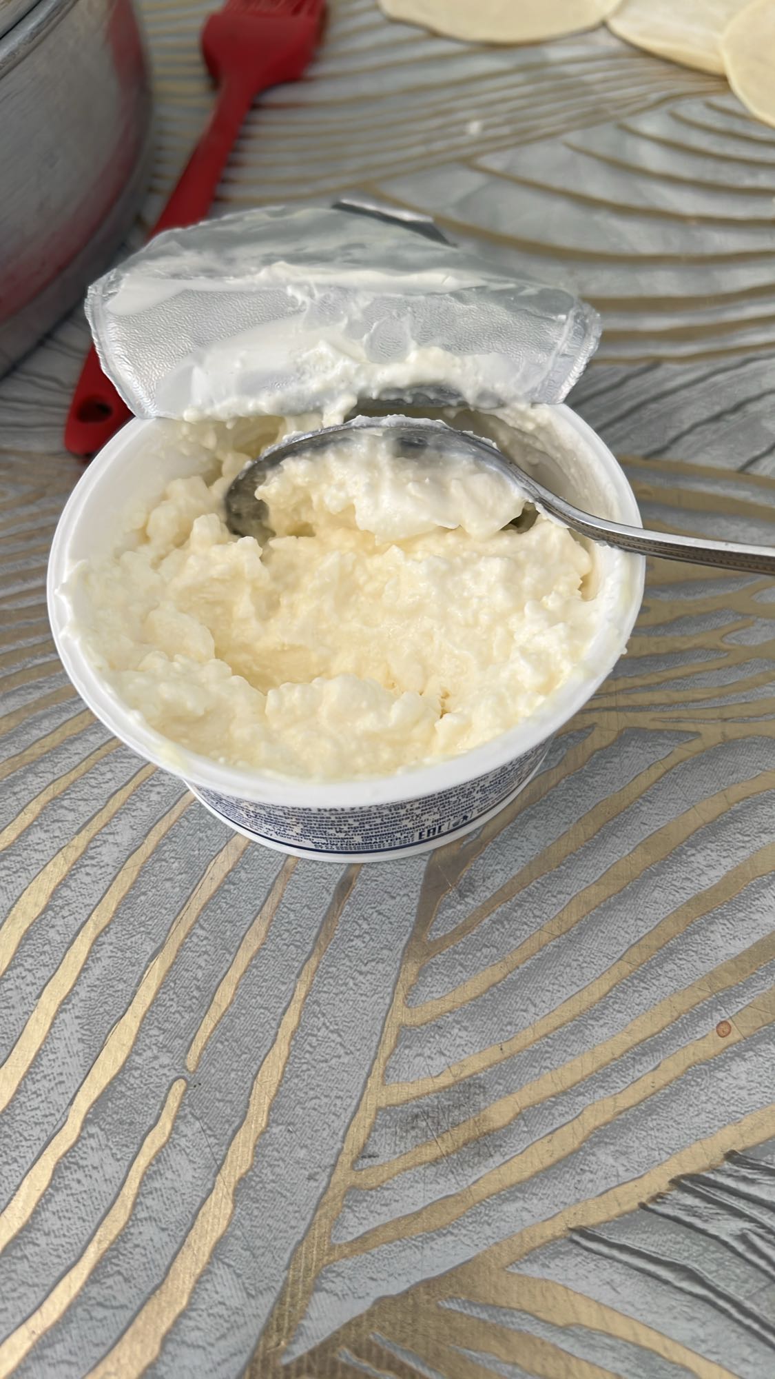 Творожный десерт
