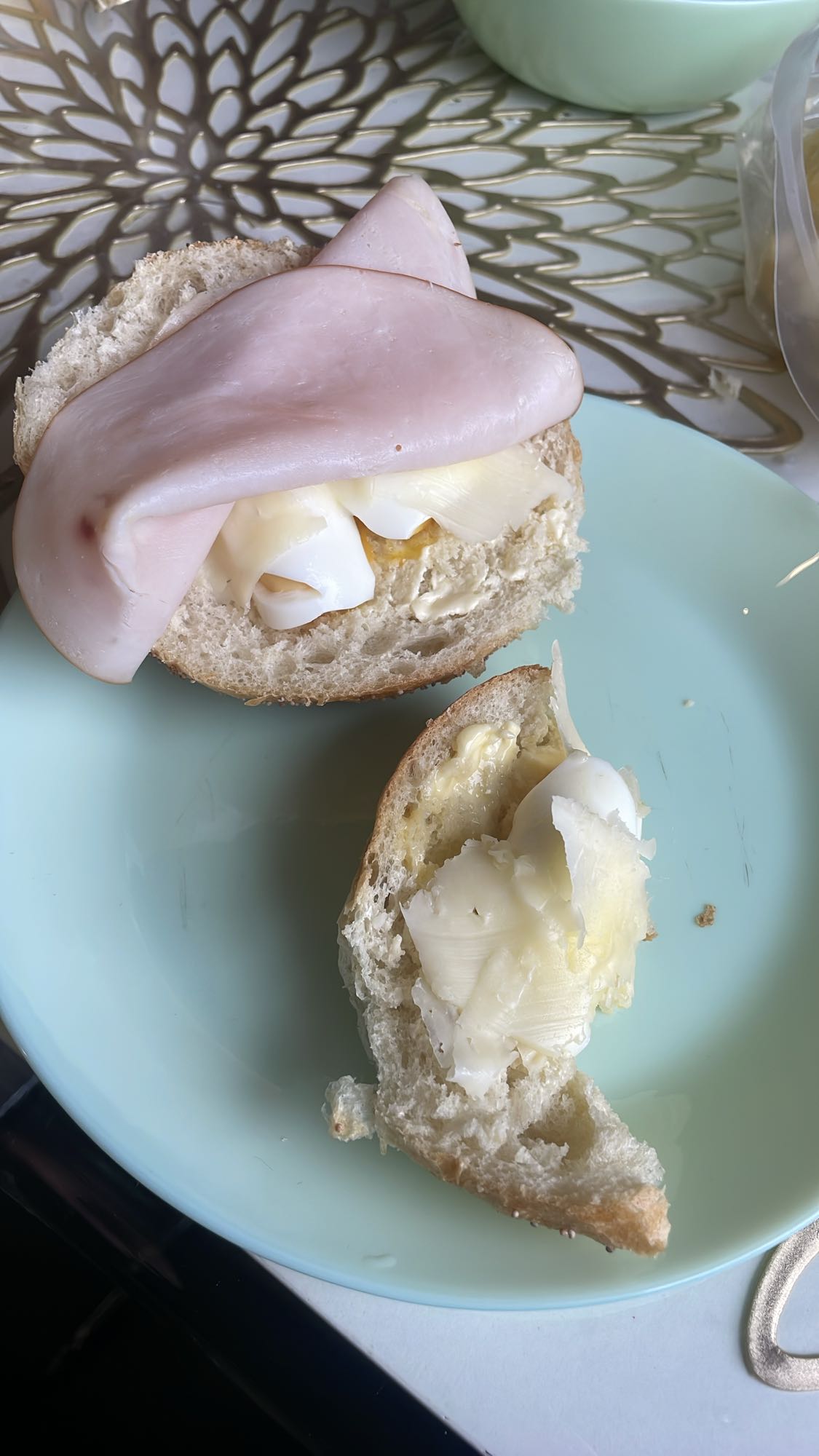 Smörgås med skinka