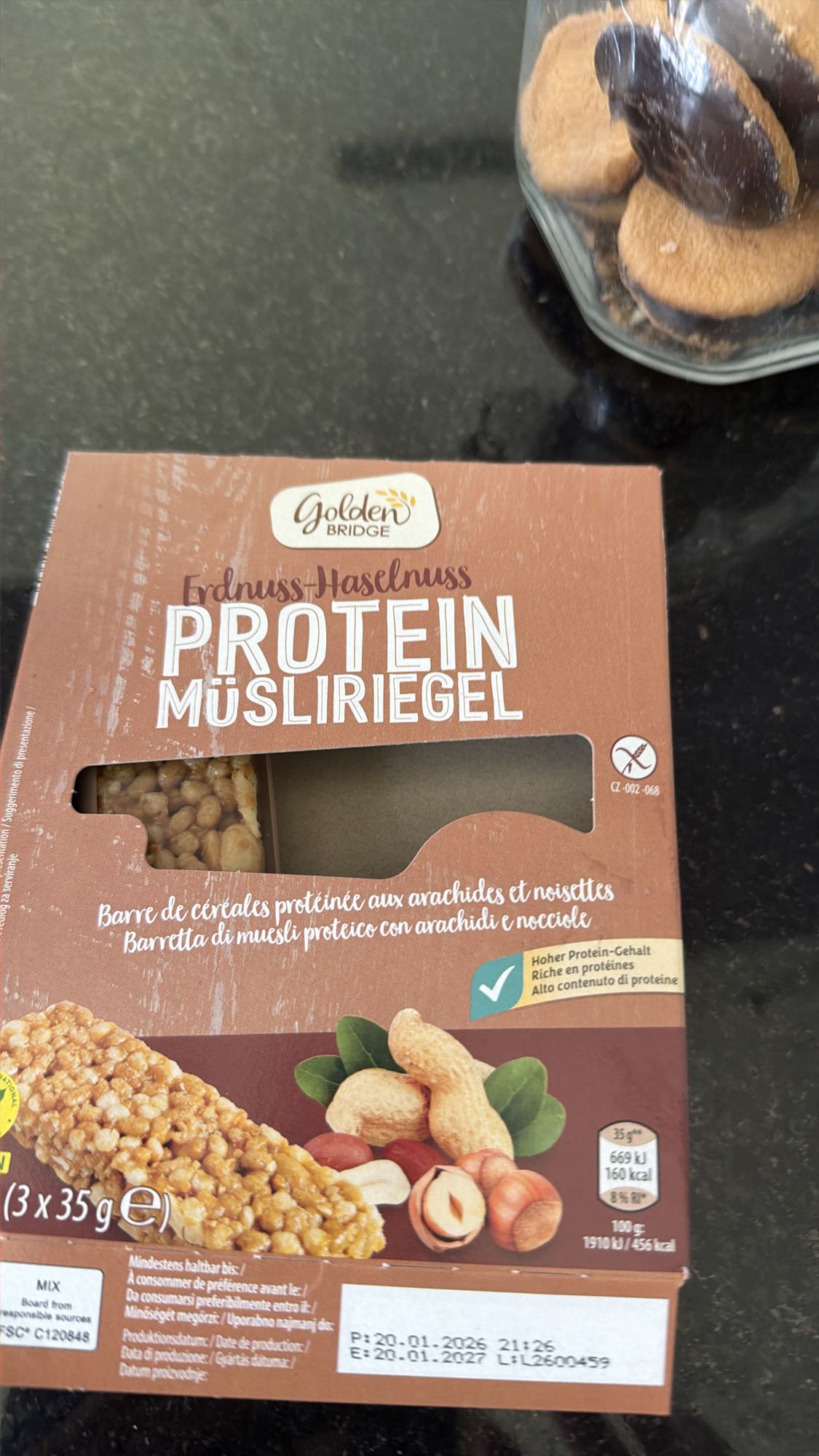 Protein-Müsliriegel