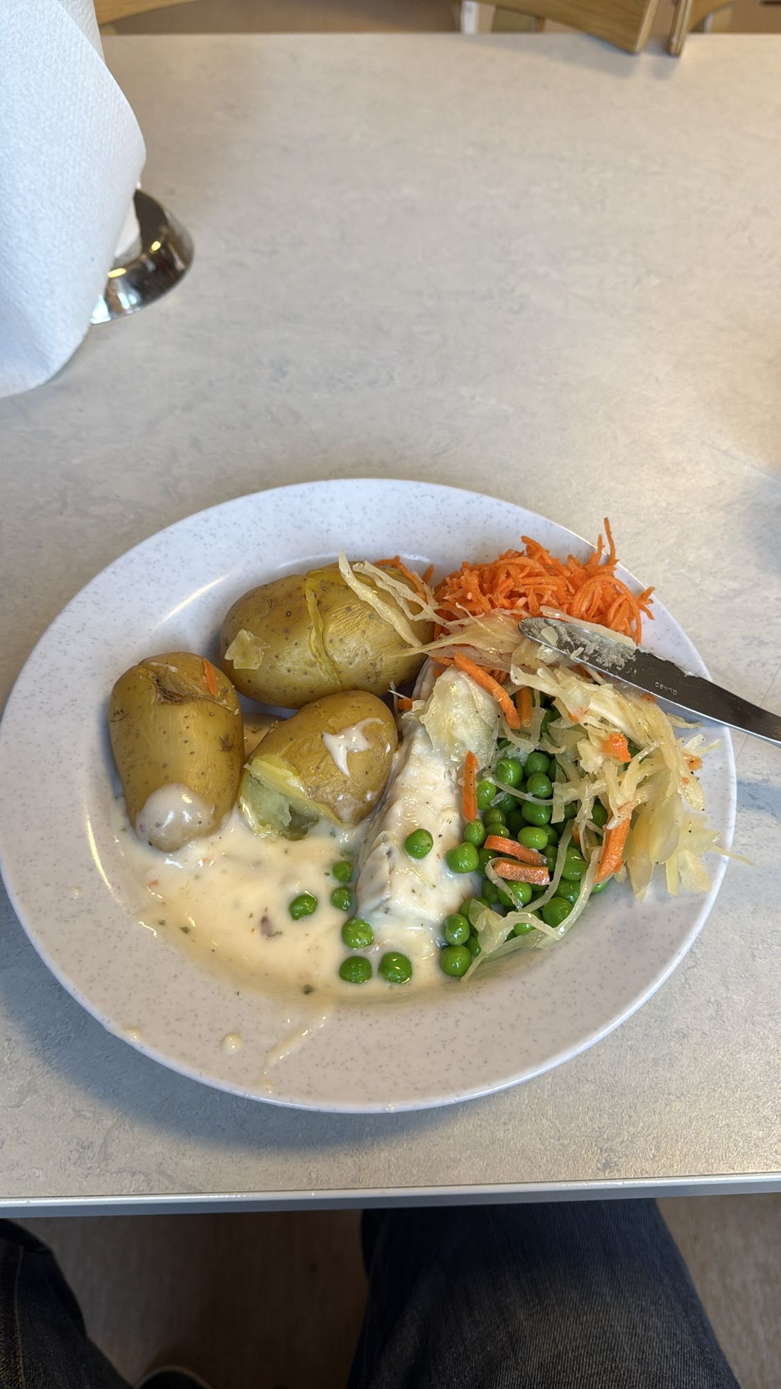 Fisk med potatis