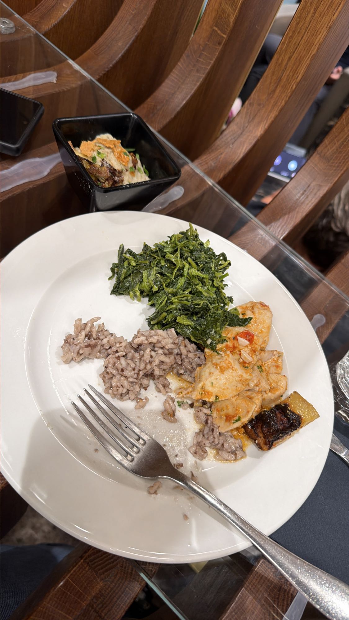 Pollo riso e verdure