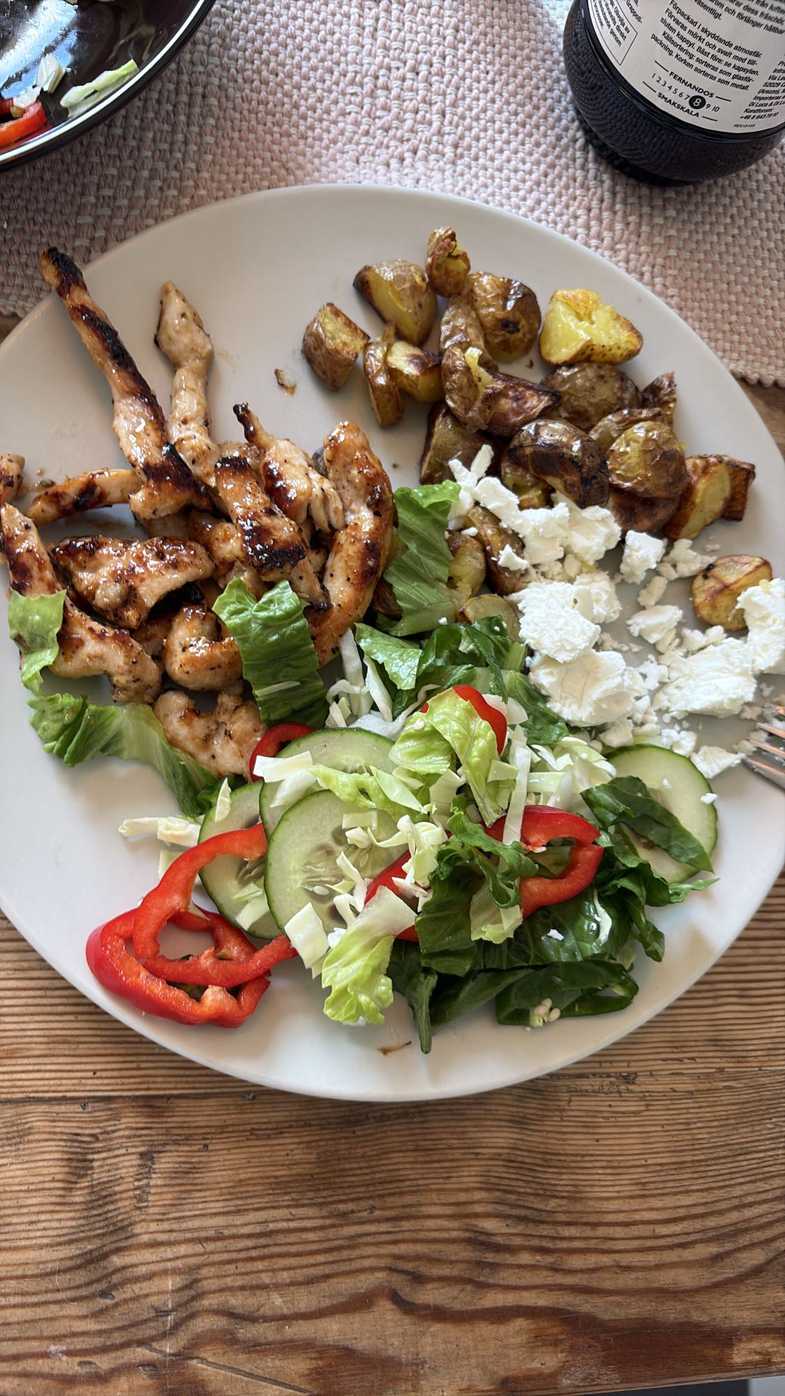 Kyckling med potatis
