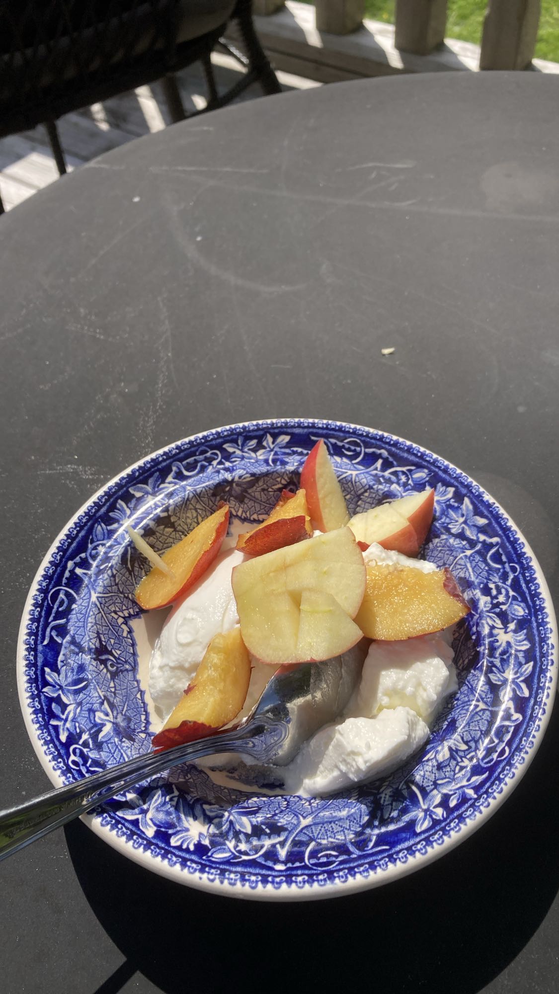 Kvarg med frukt