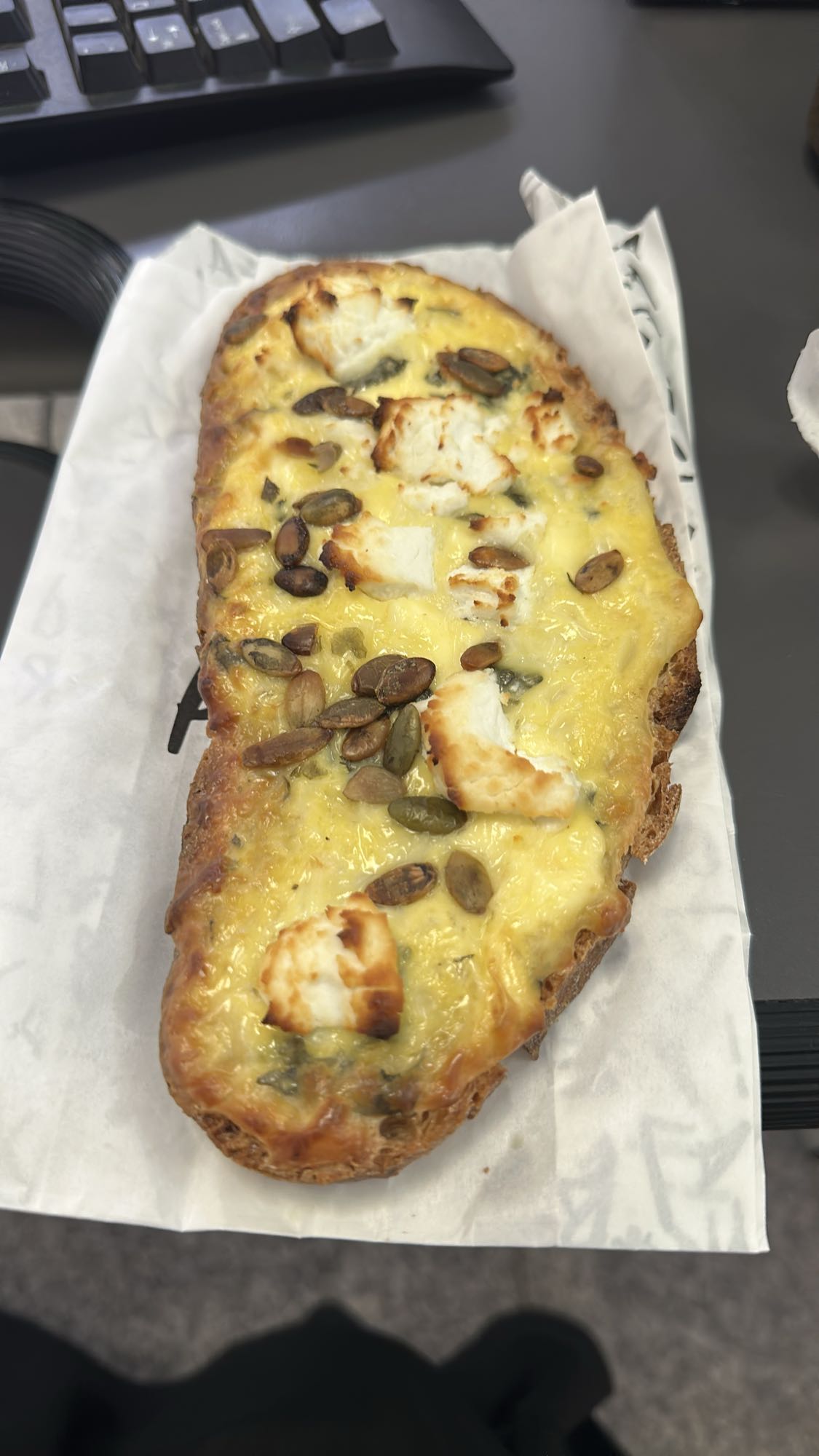 Cheesy Feta Toast