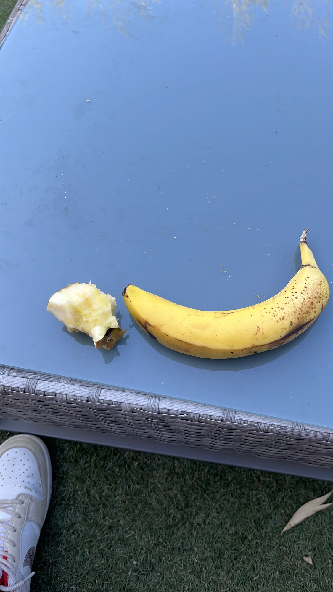 Banane et pomme