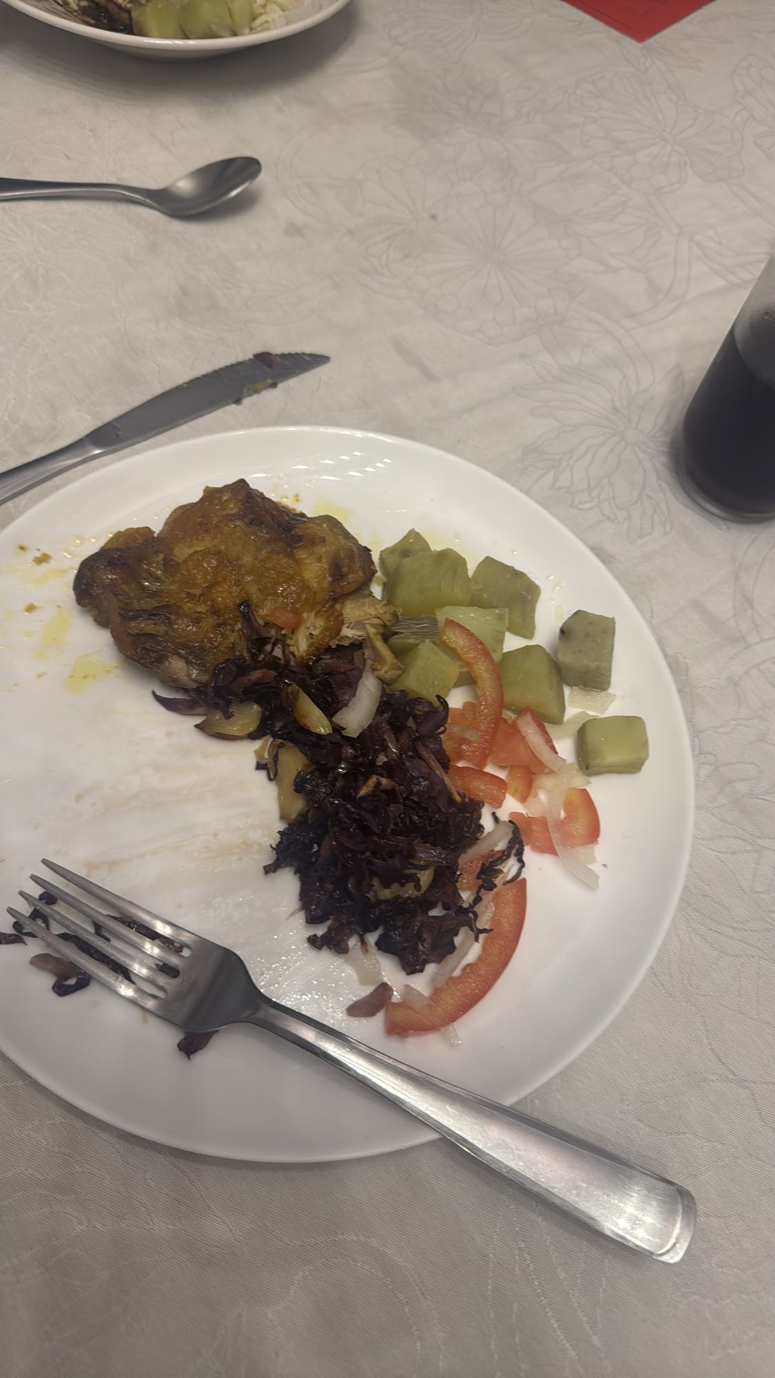 Frango com legumes