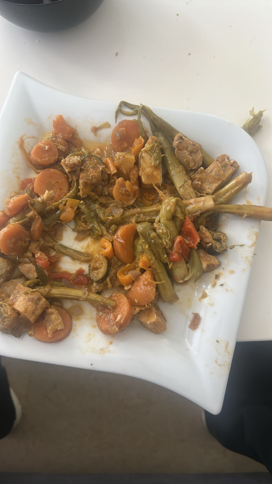 Hähnchen Gemüse Pfanne