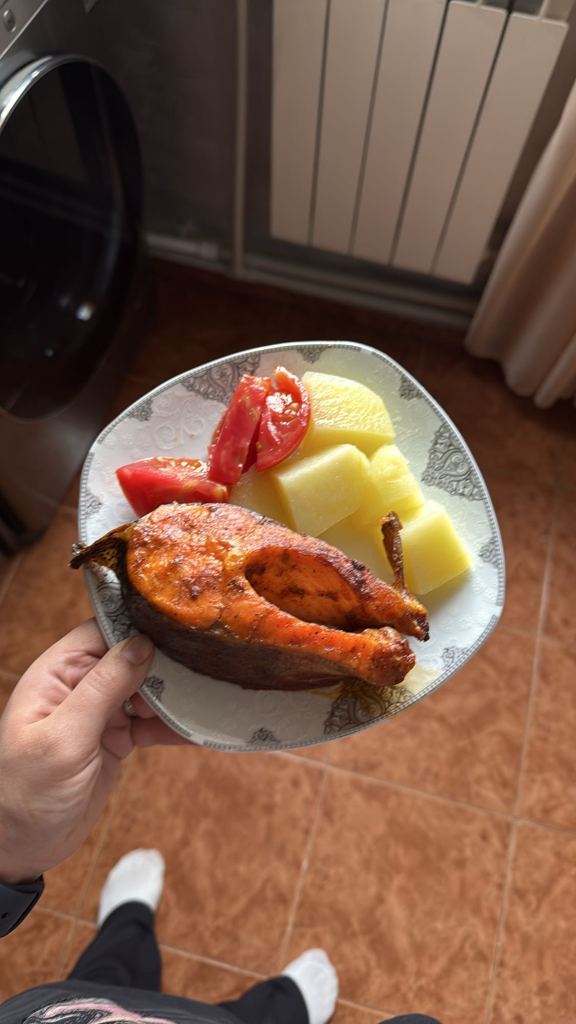 Salmon Potato Plate
