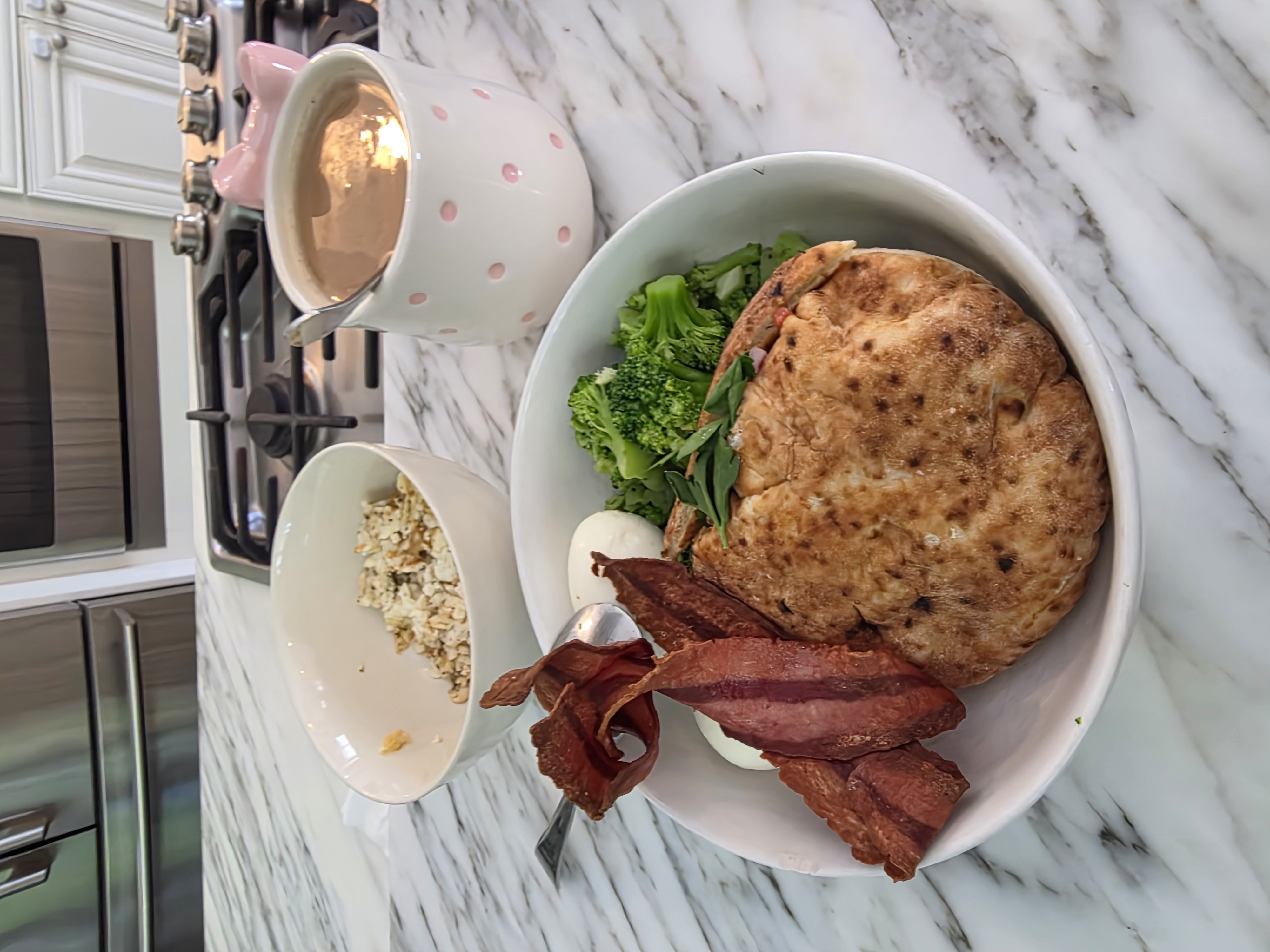 Breakfast Flatbread Plate
