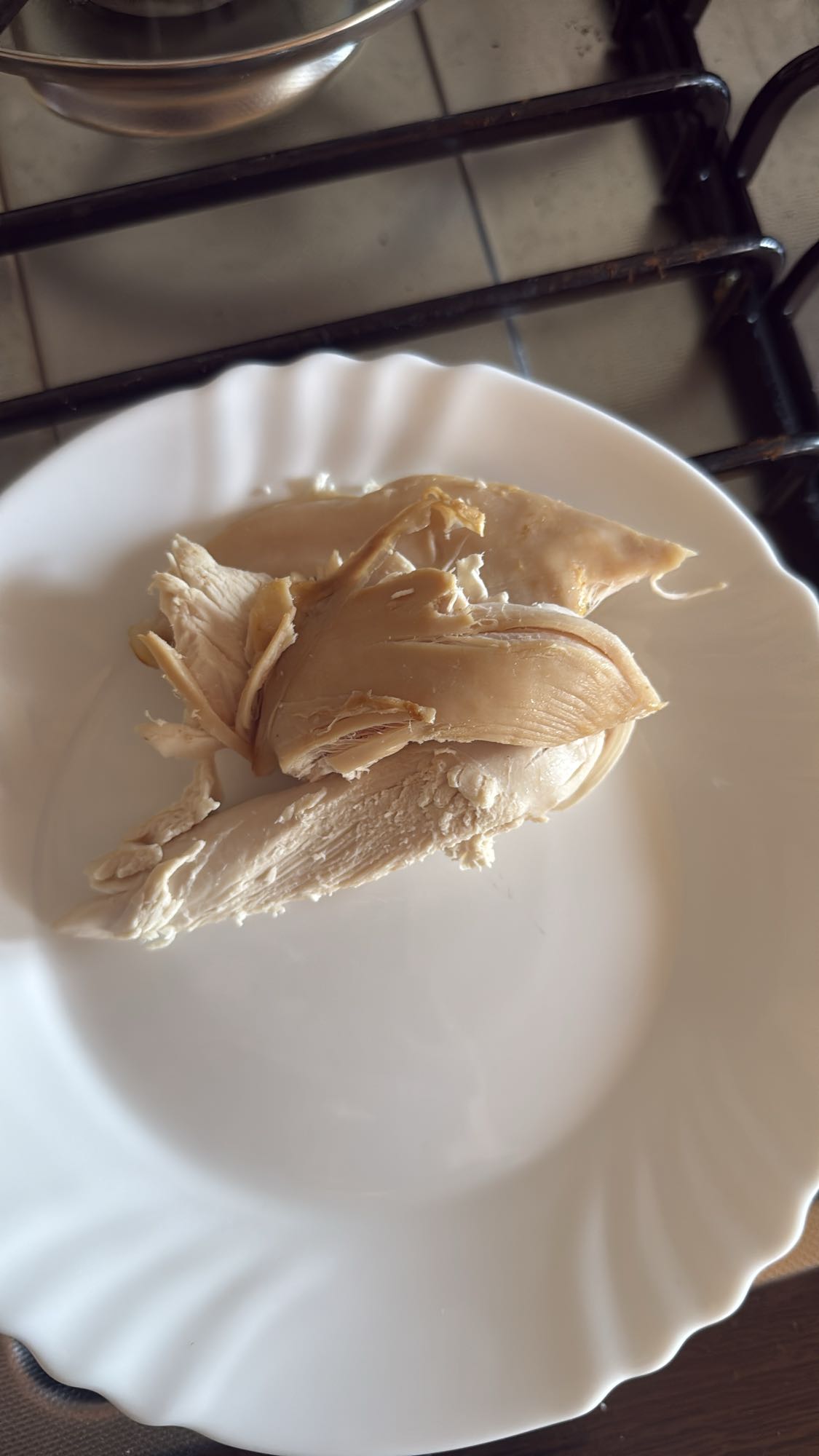 Piept de pui fiert