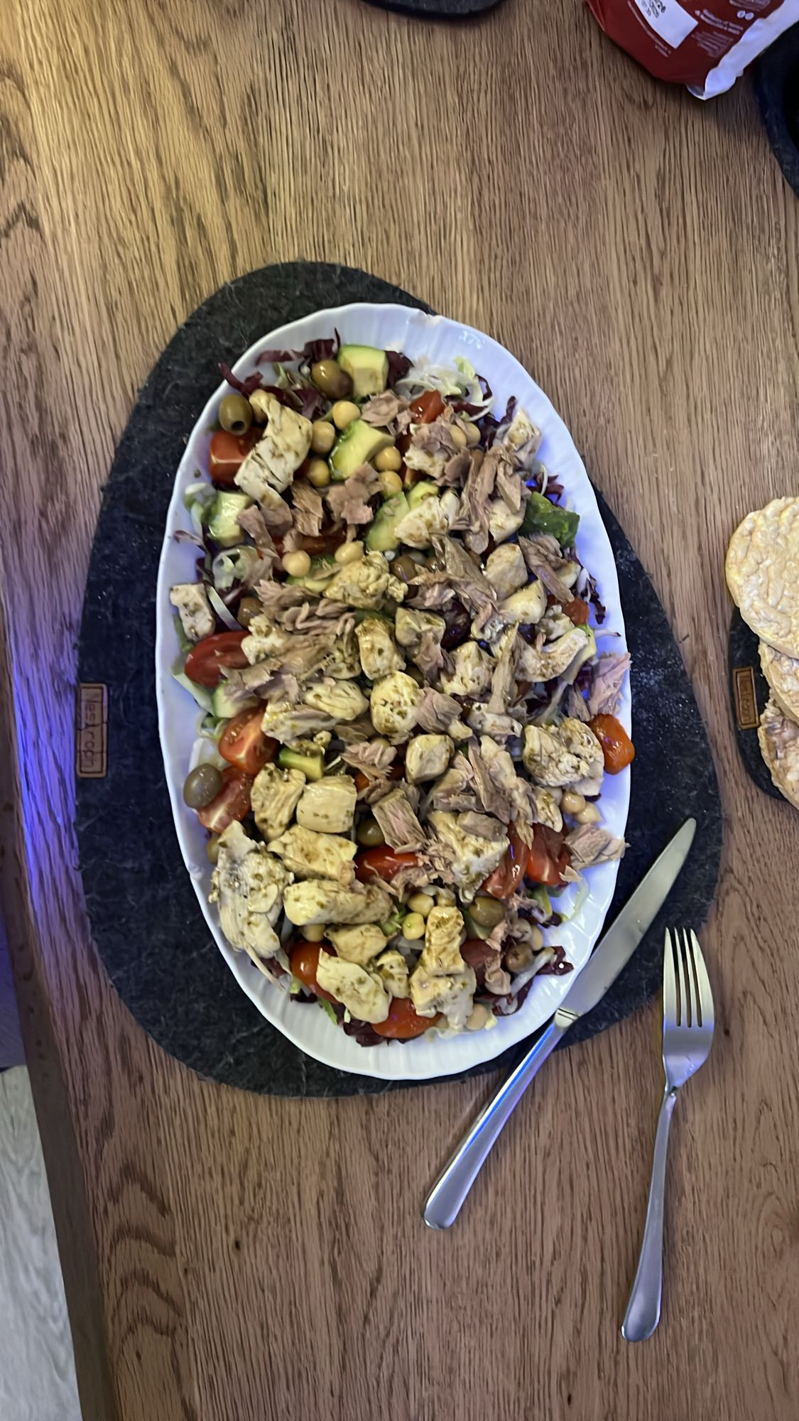 Insalata tonno e pollo