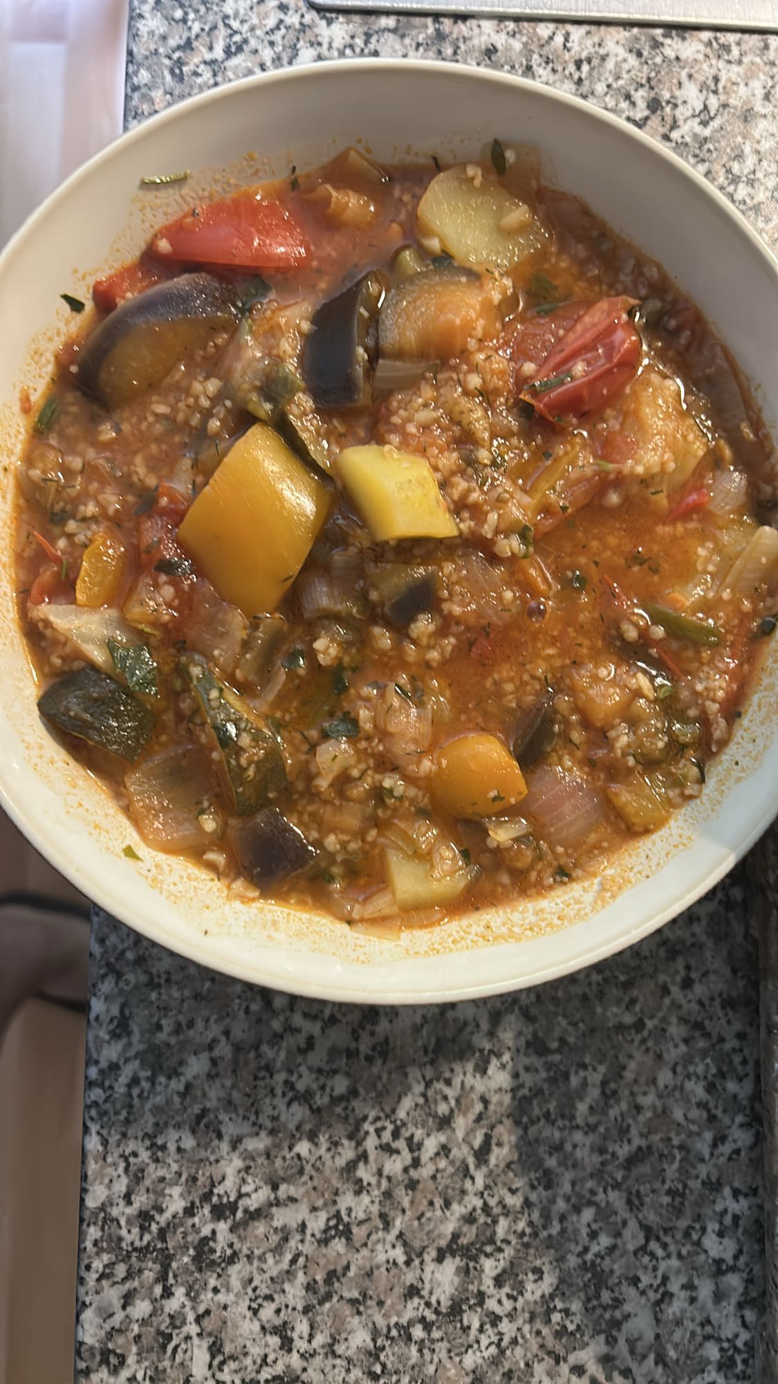 guiso de verduras