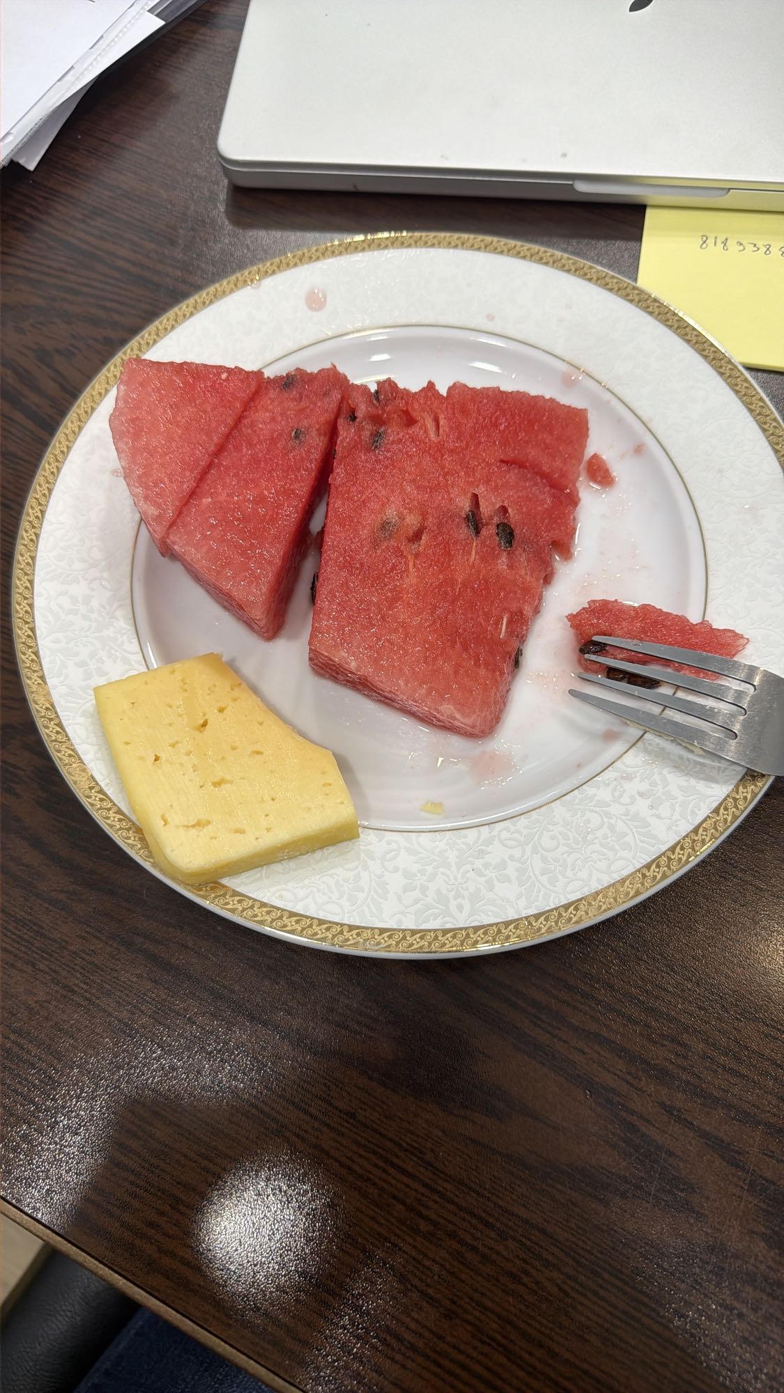 Watermelon and Cheese
