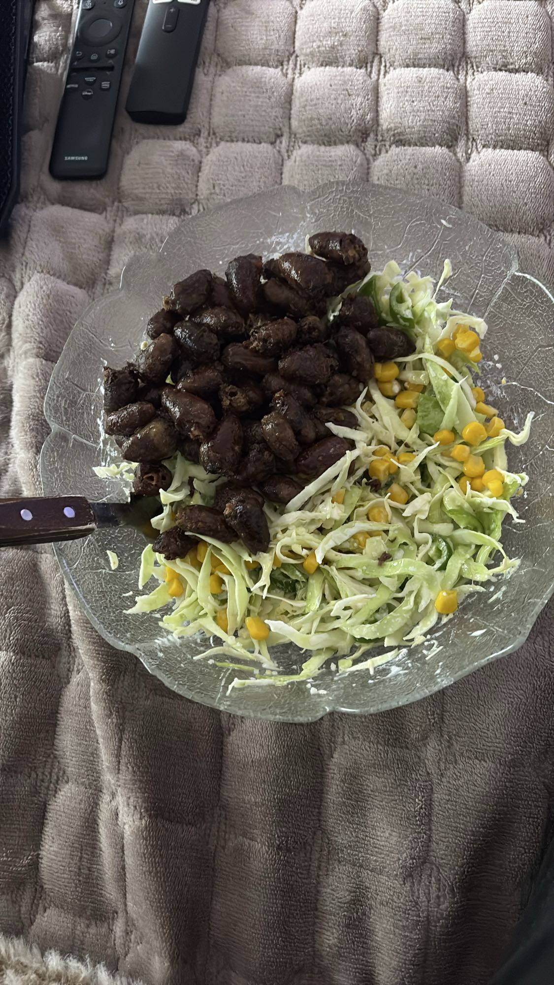 Kyllinghjerter med salat