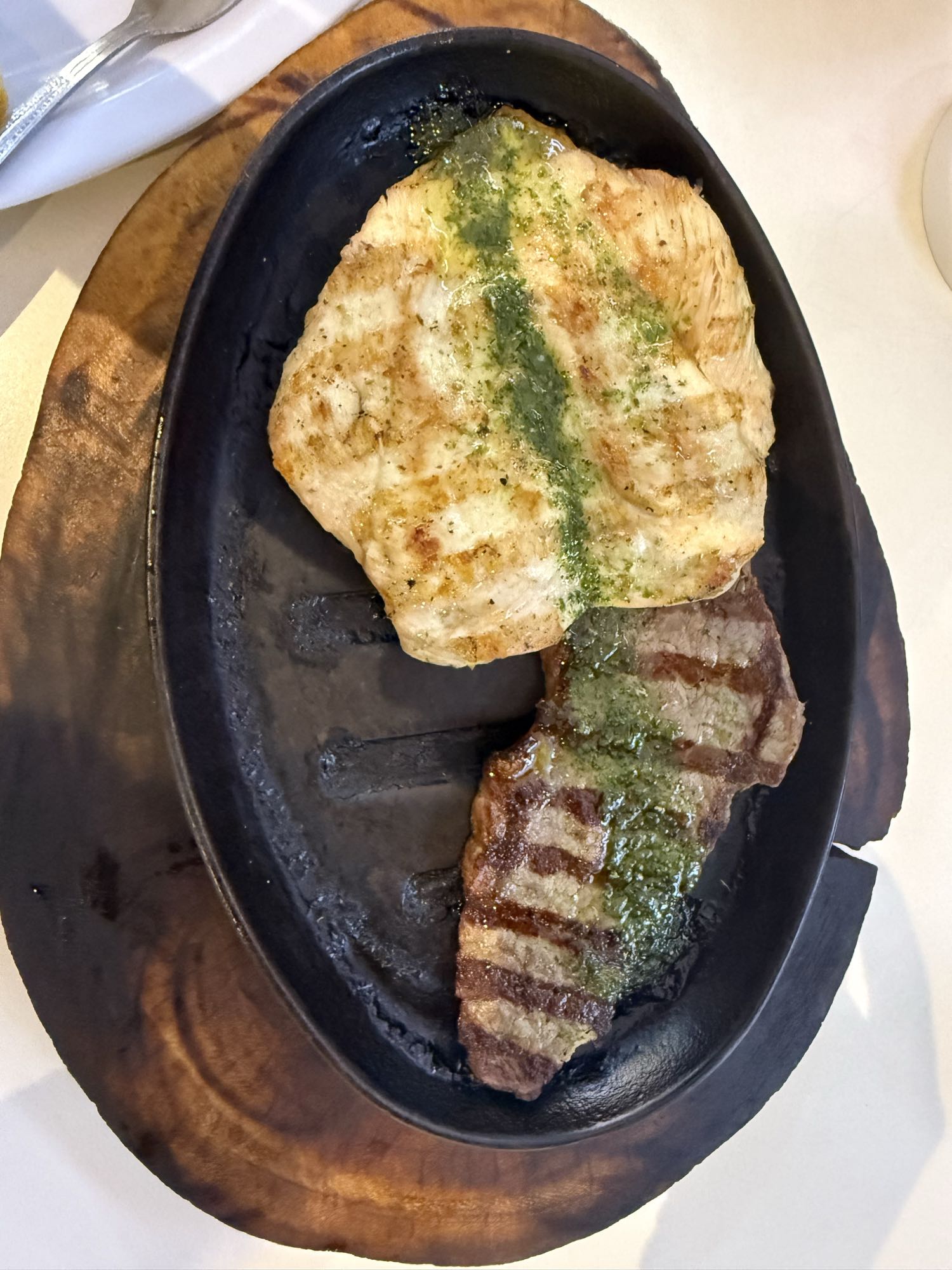 Chicken and Steak Plate