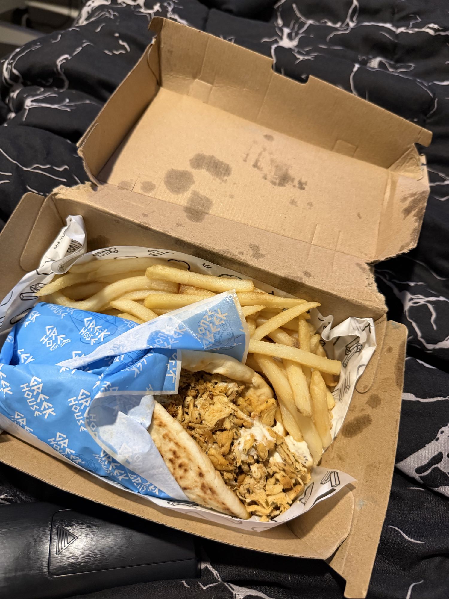 shawarma con papas