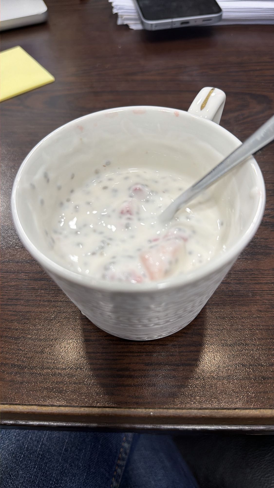 Strawberry Chia Yogurt