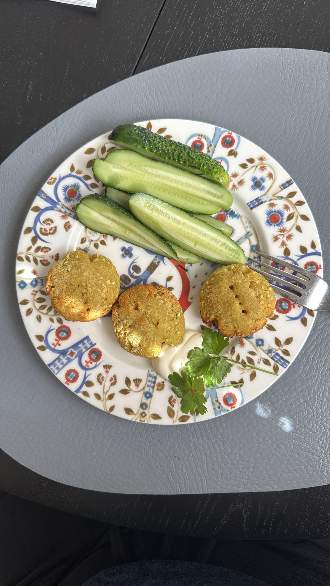 Falafel with Cucumber
