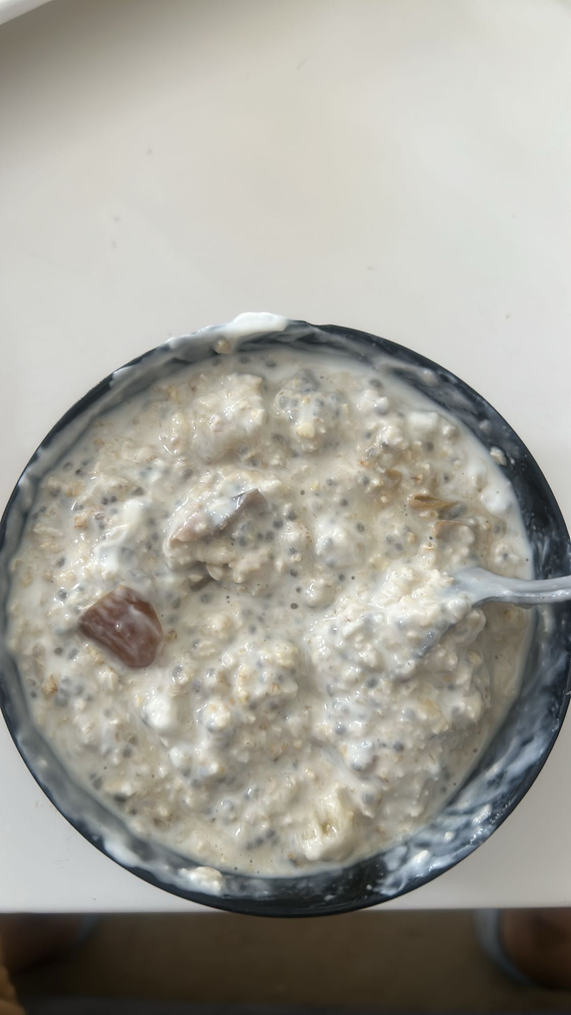 Overnight Oats mit Banane