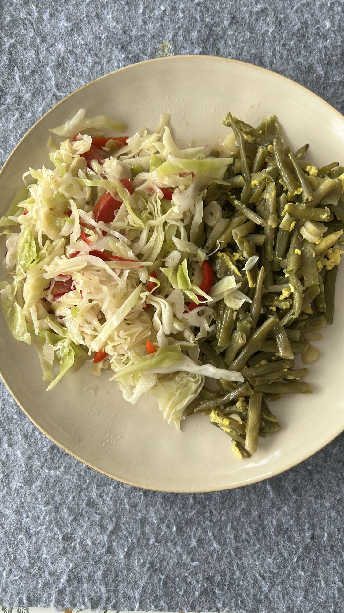 ensalada con judías