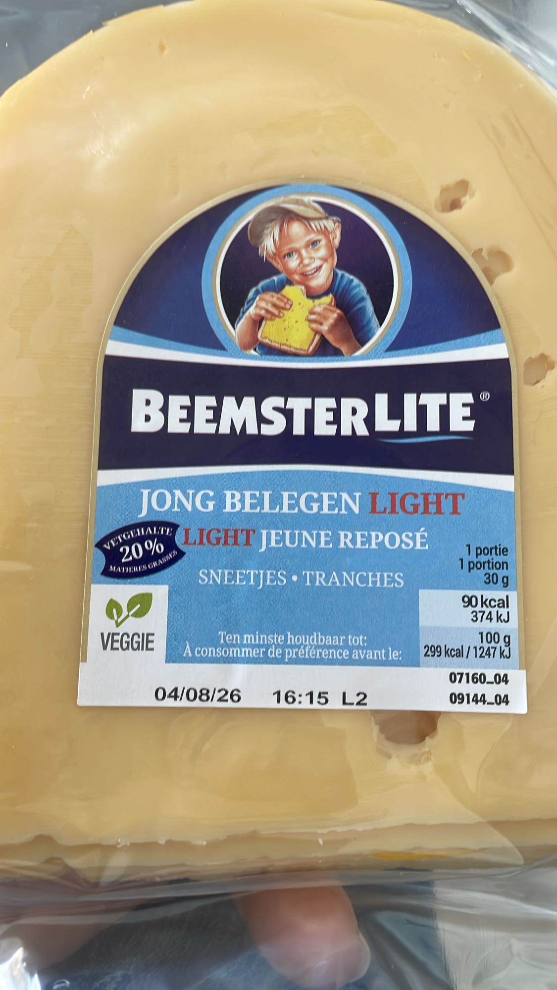 Beemster light kaas