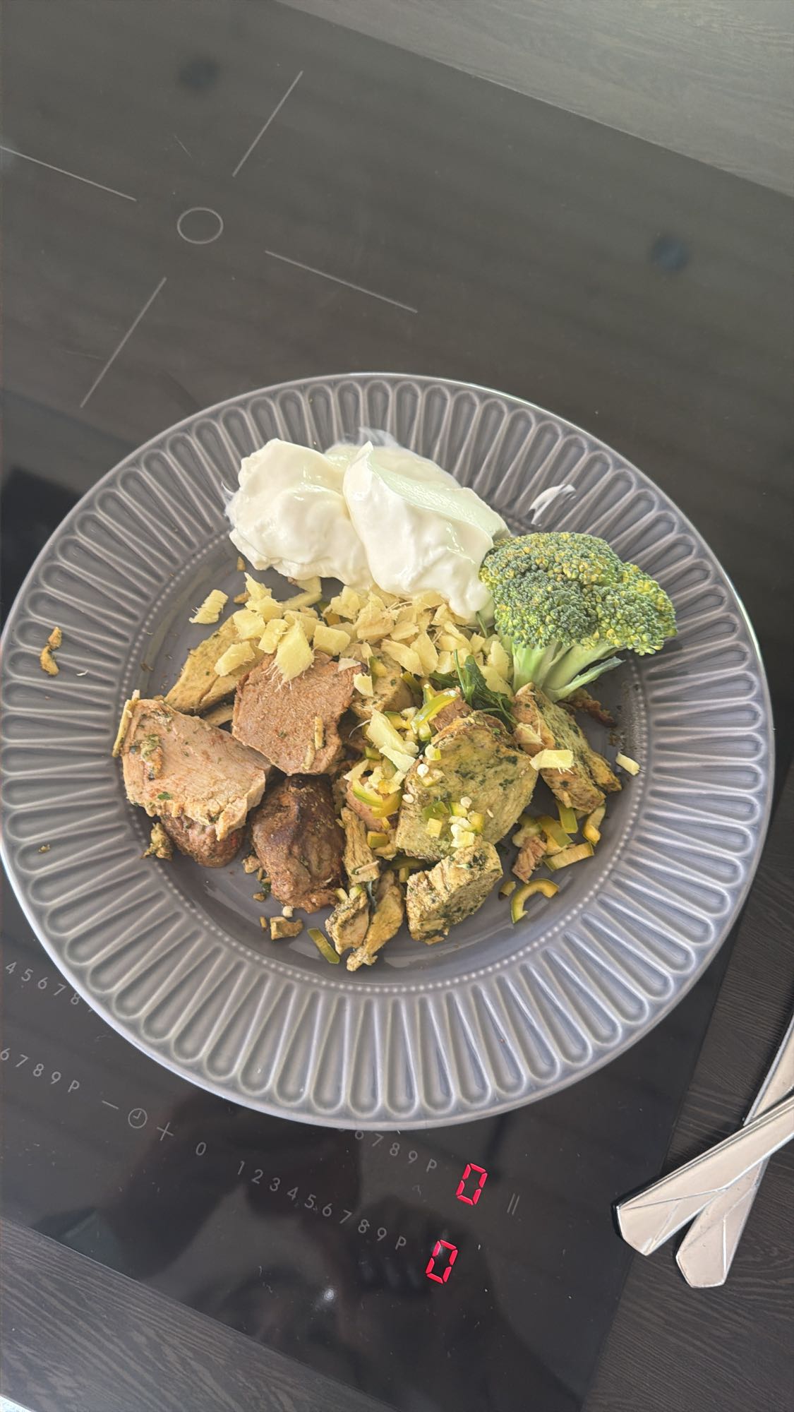 Fläskfilé med broccoli