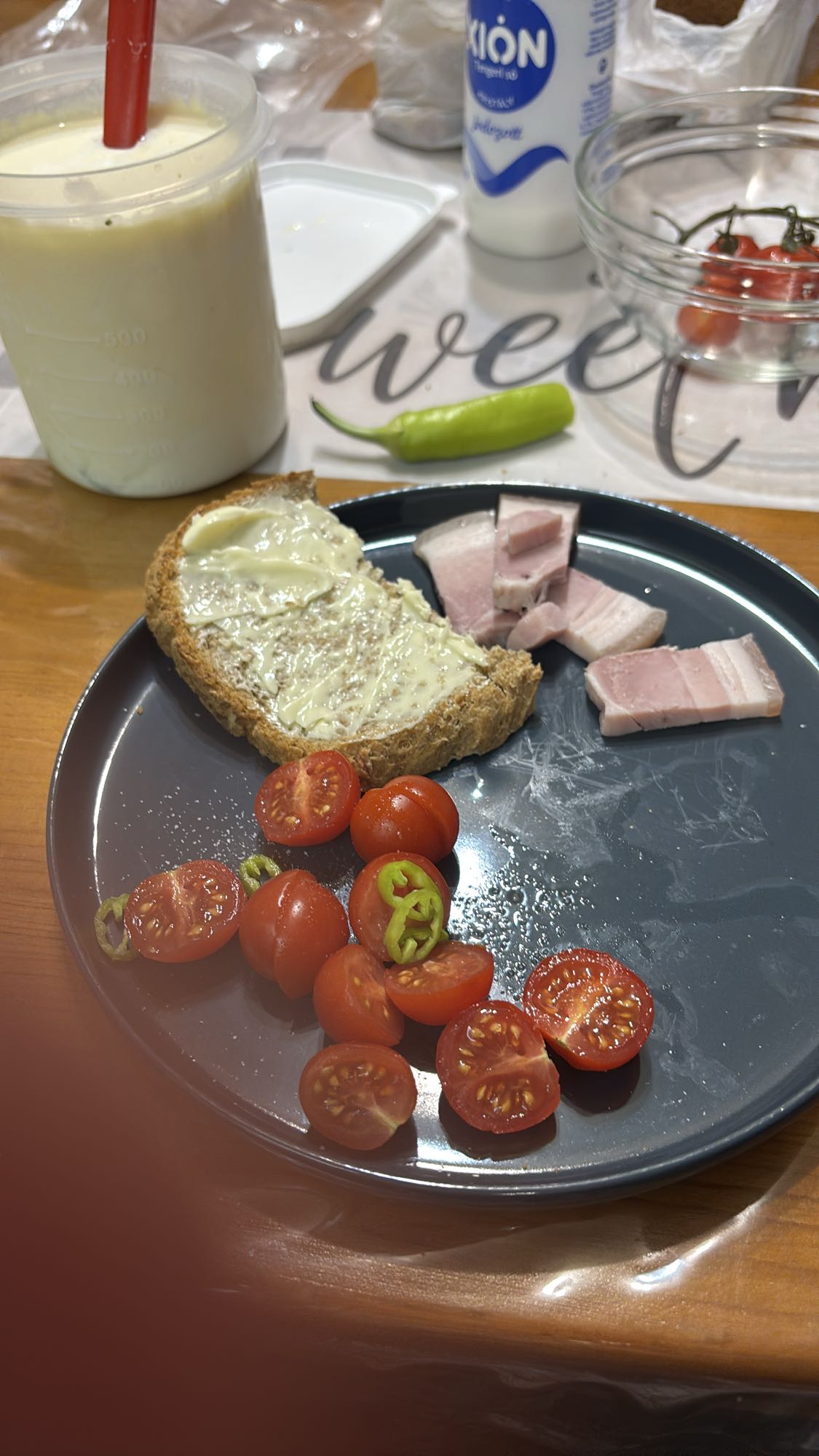 Szendvics joghurttal