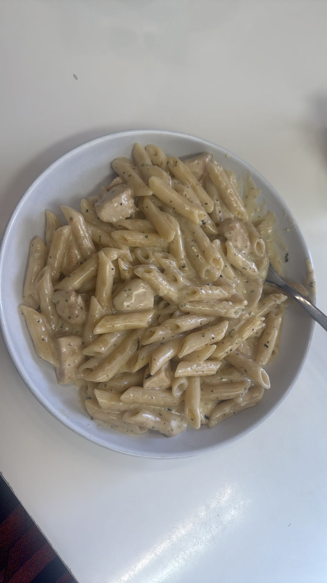 Krämig kycklingpasta