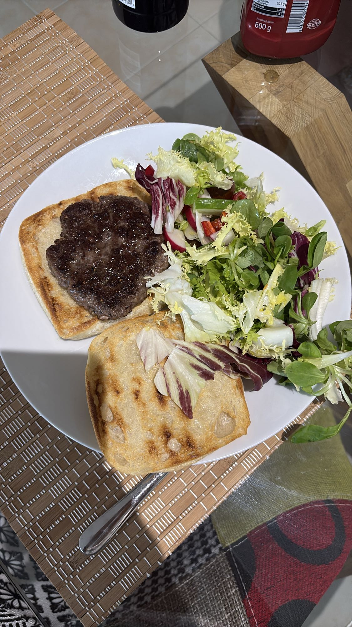 Beef Sandwich Salad