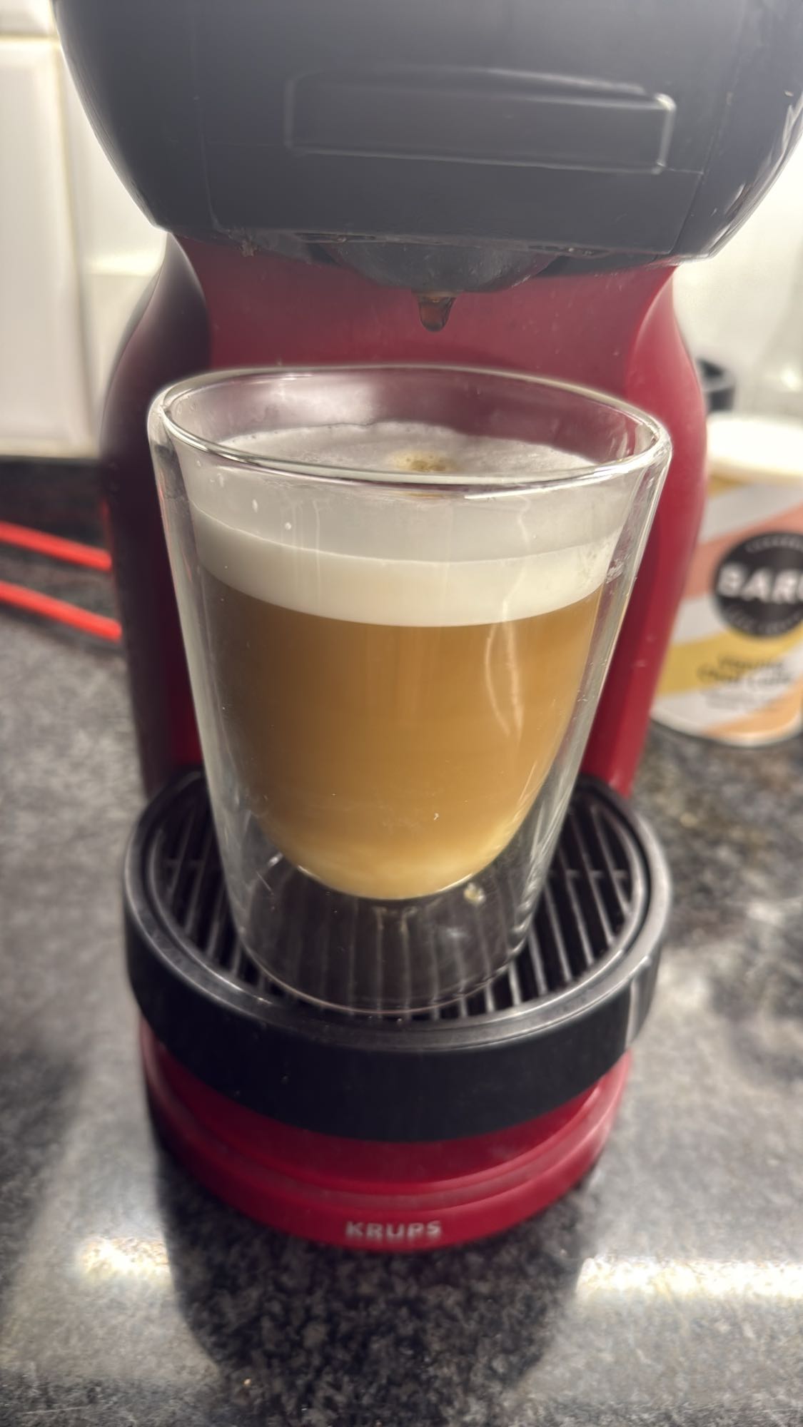 koffie met melkschuim