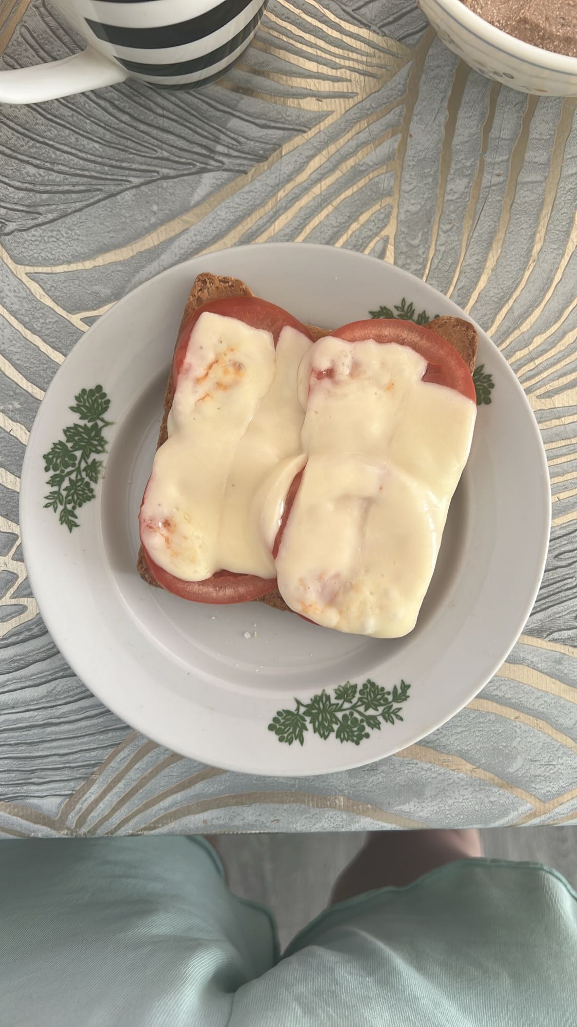 Тосты с сыром и томатом