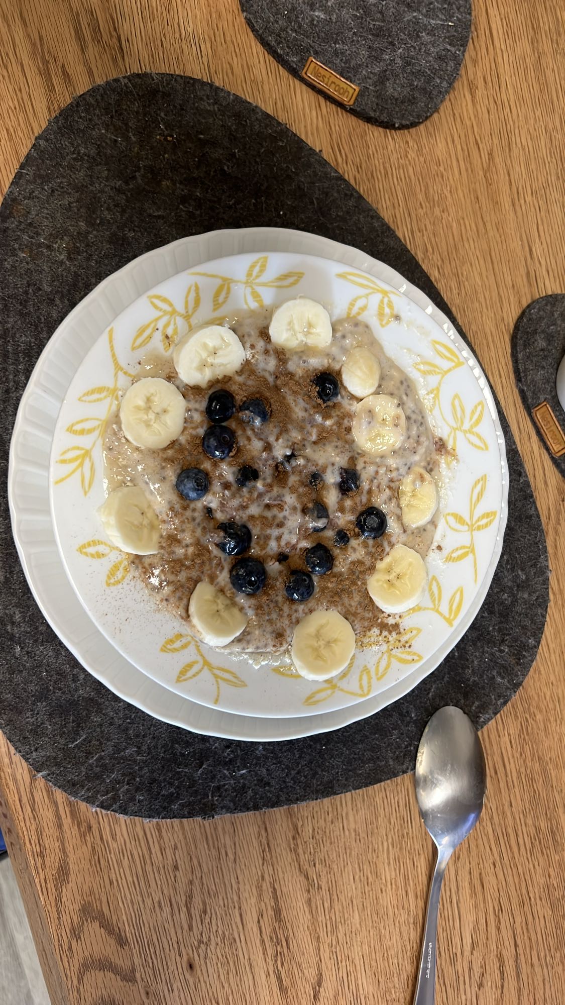 Porridge con banana