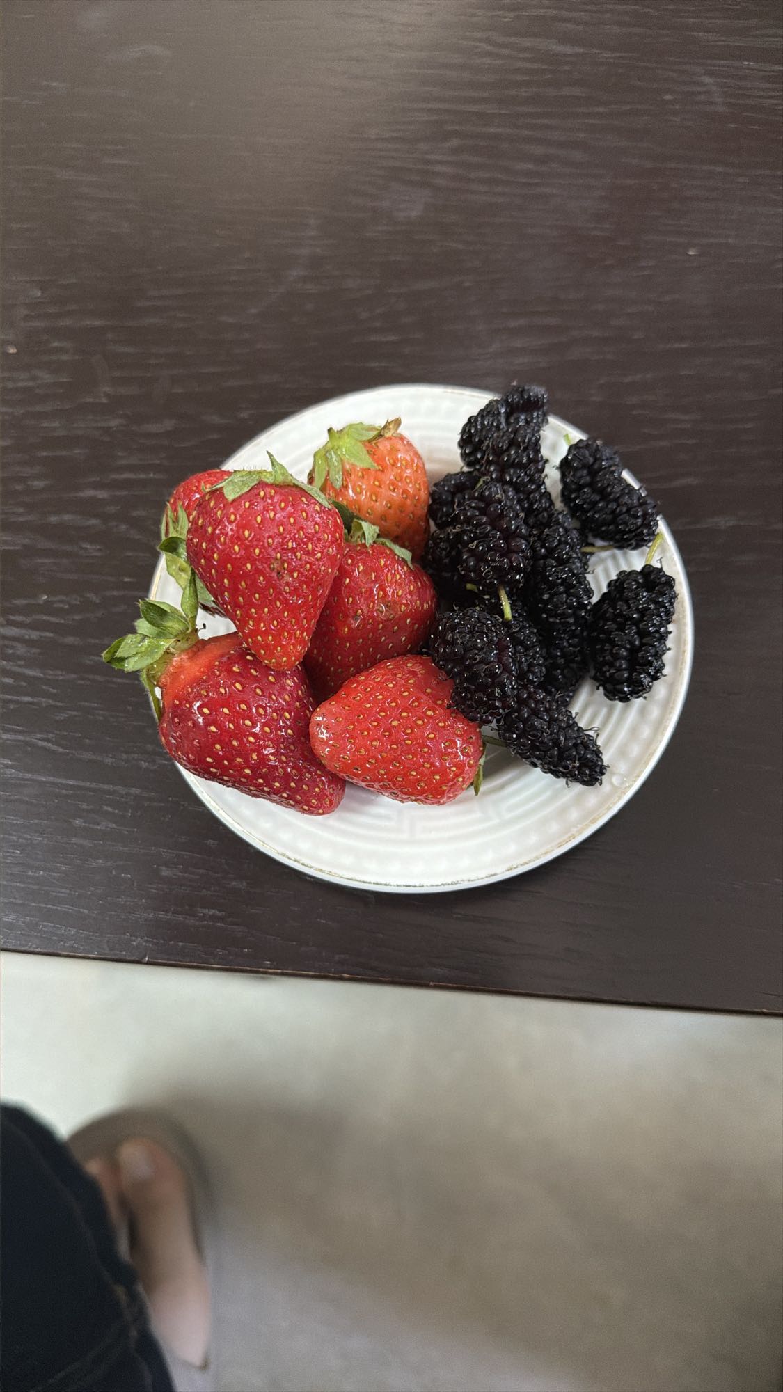 Strawberries and Mulberries