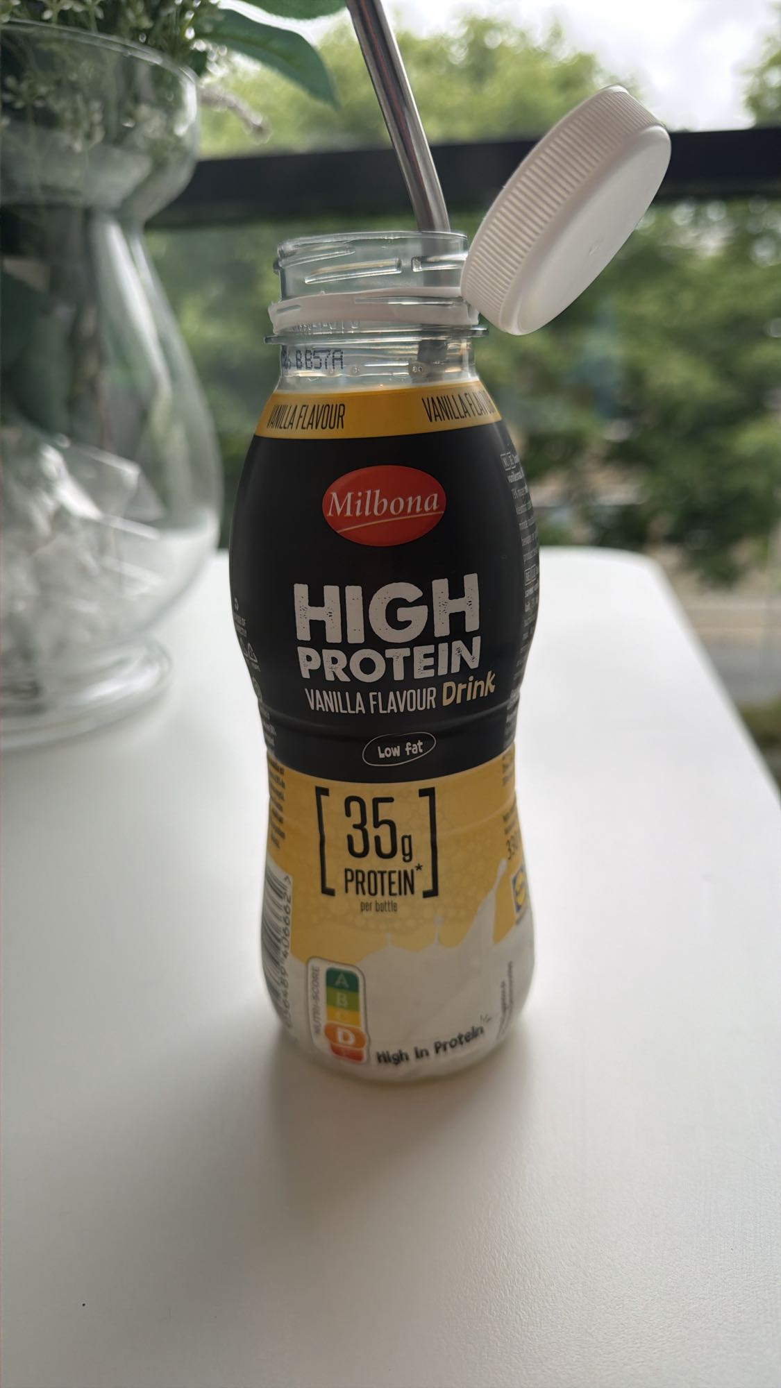 vanille proteïnedrank