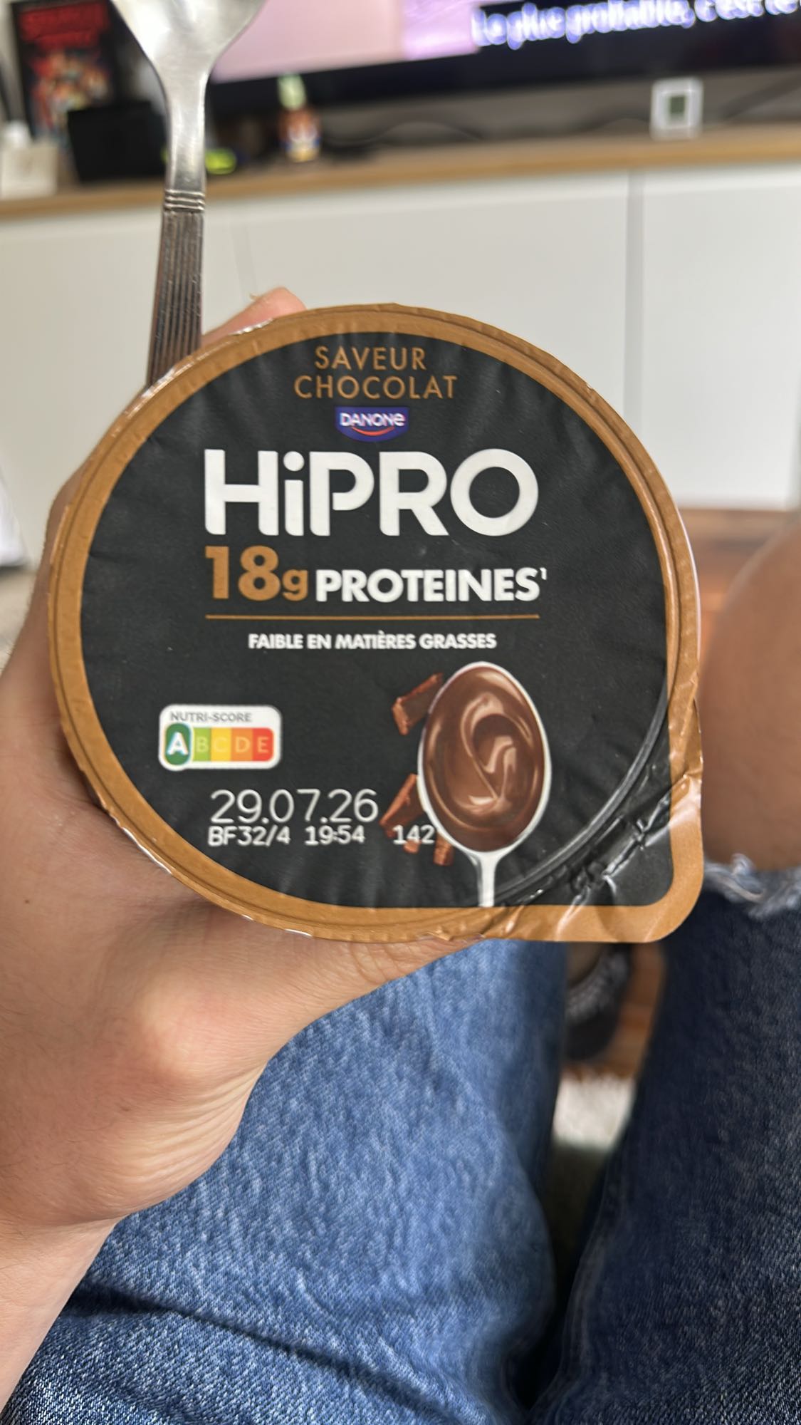 yaourt protéiné chocolat